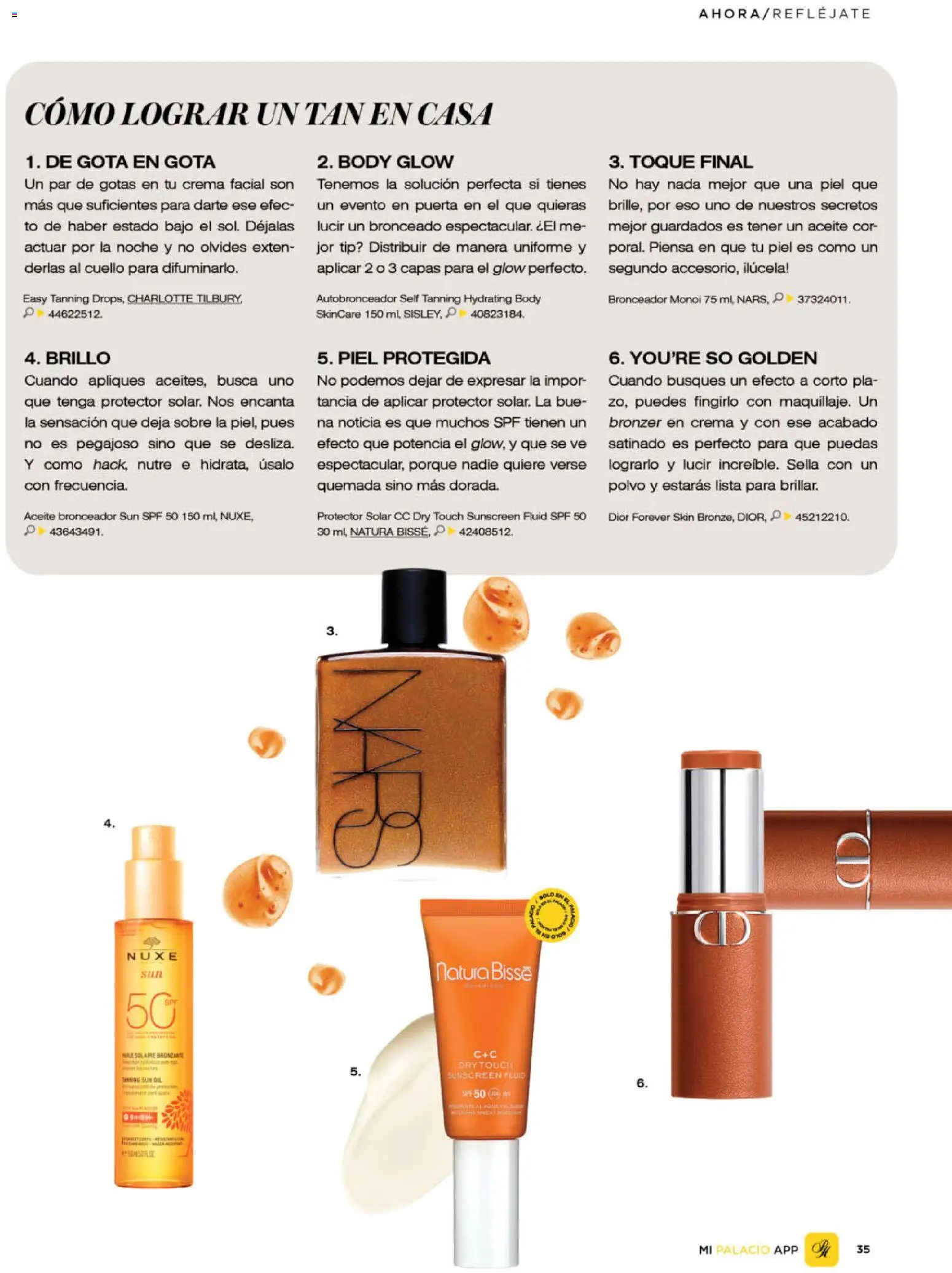 Nuevas ofertas de Palacio De Hierro válidas en toda la República Mexicana desde el 01/07/2026. ¡Encuentra las mejores ofertas en Palacio De Hierro catálogo! | Página: 38 | Productos: Crema, Brillo, Sobre, Protector solar