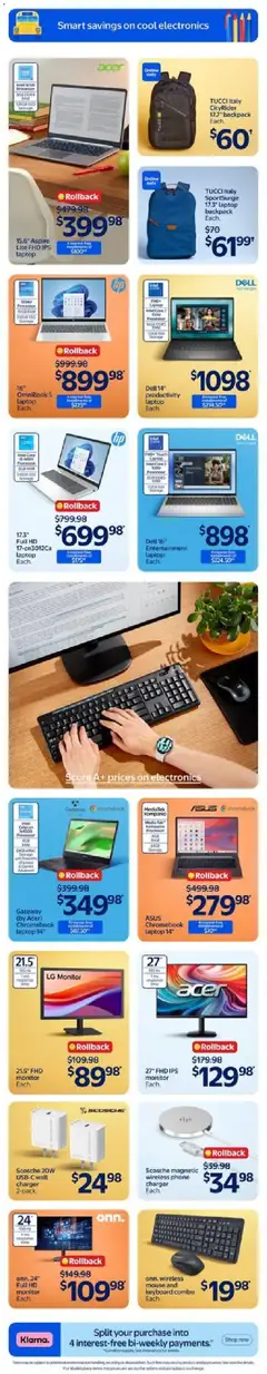 Preview of onn. wireless mouse and keyboard combo, onn. wireless mouse and keyboard combo from shop Walmart valid from Jul 30, 2026 | Page: 12