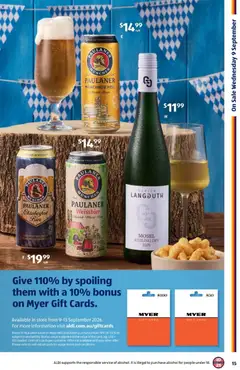 Preview of PAULANER Weissbier Munich Wheat Beer, PAULANER Weissbier Munich Wheat Beer - valid from 09/09/2026 | Page: 15