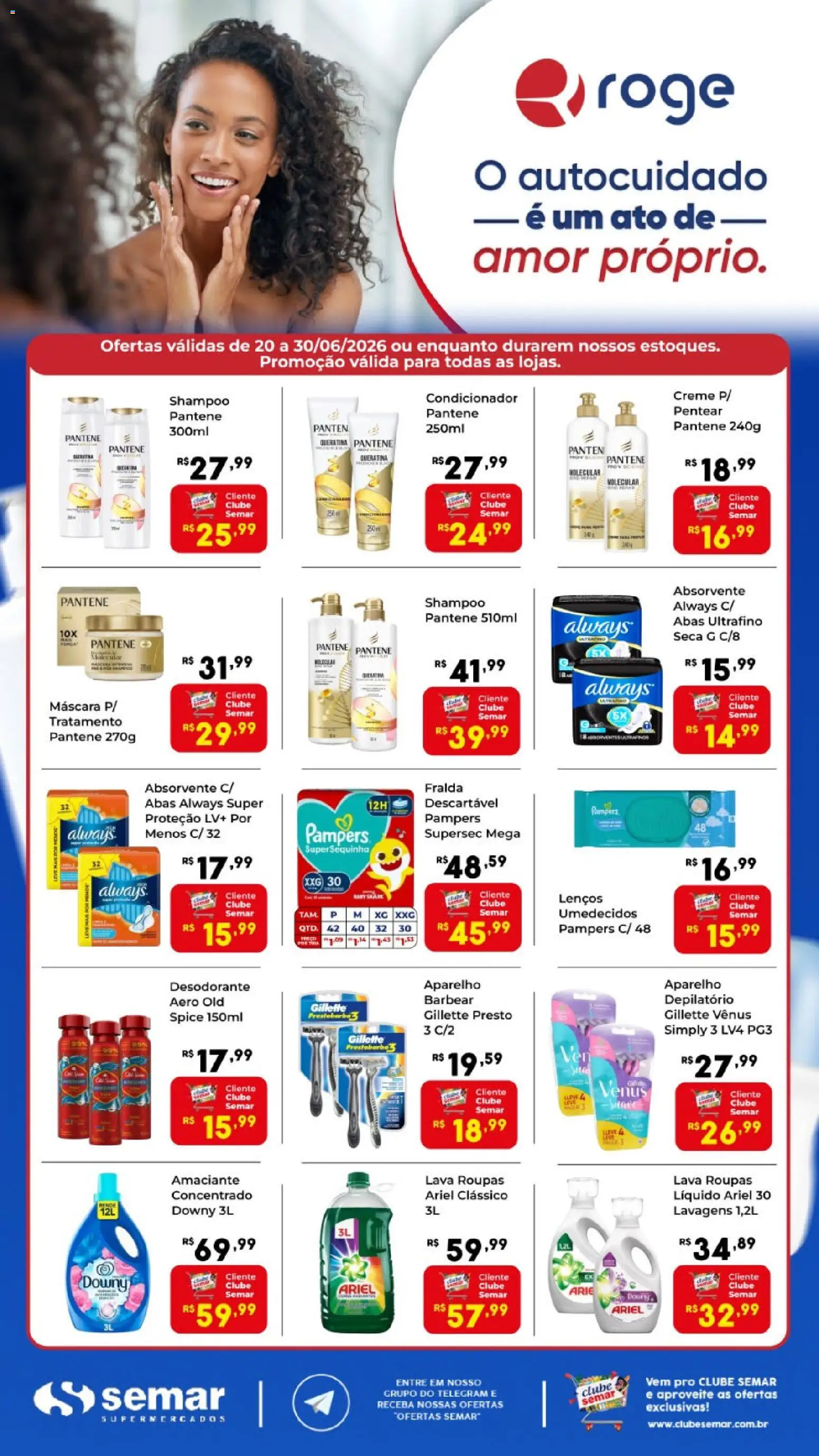 Semar Supermercado Folheto - válido de 20.06.2026 | Página: 1