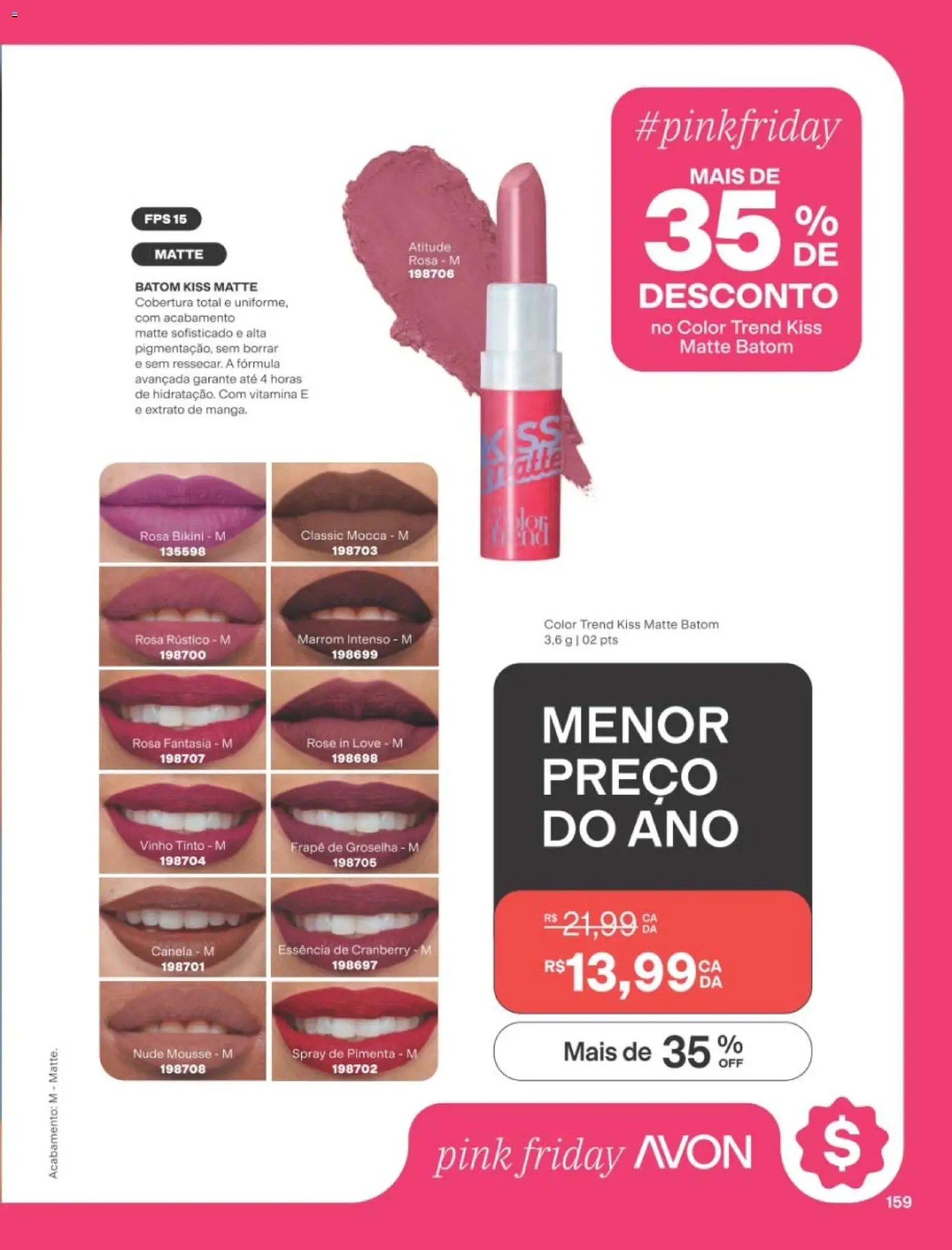 Avon Folheto - válido de 03/11/2026 | Página: 159