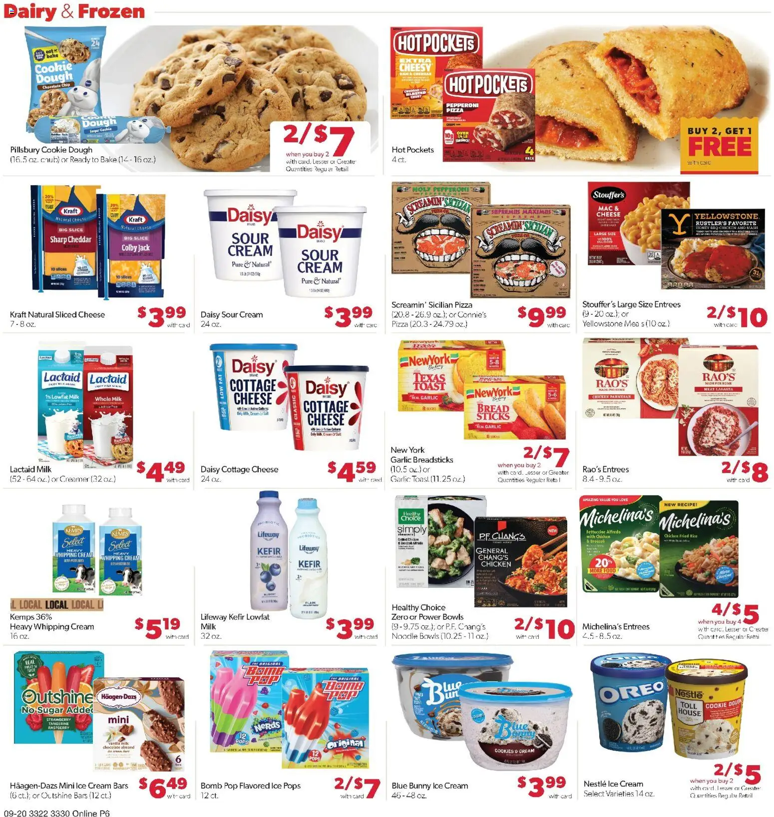 Family Fare Weekly Ad - MN - valid from 09/20/2026 | Page: 10 | Products: Bread, Pizza, Whole milk, Ice