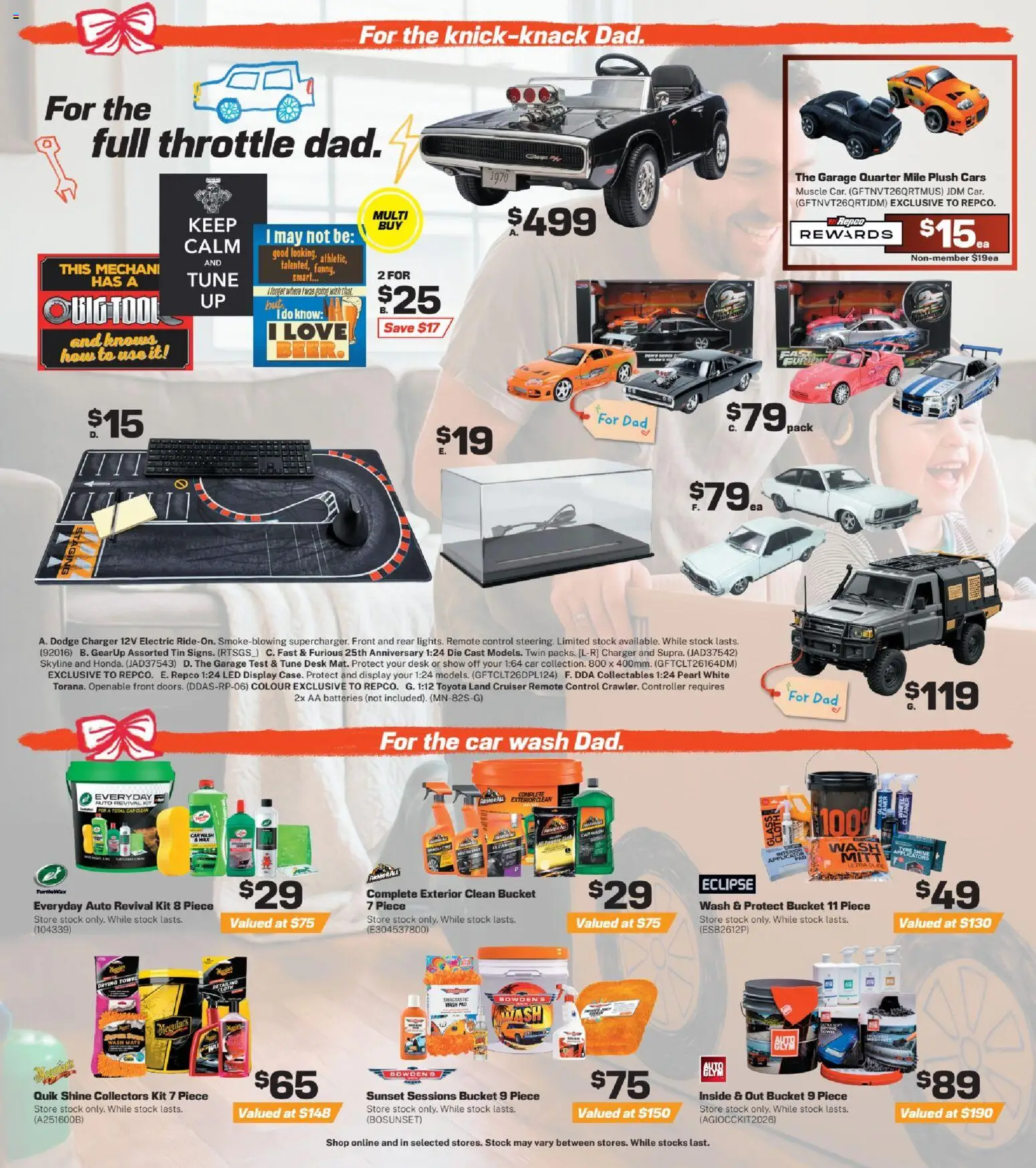 Repco catalogue - valid from 26/08/2026 | Page: 2 | Products: Bucket, Charger, Batteries, Remote control