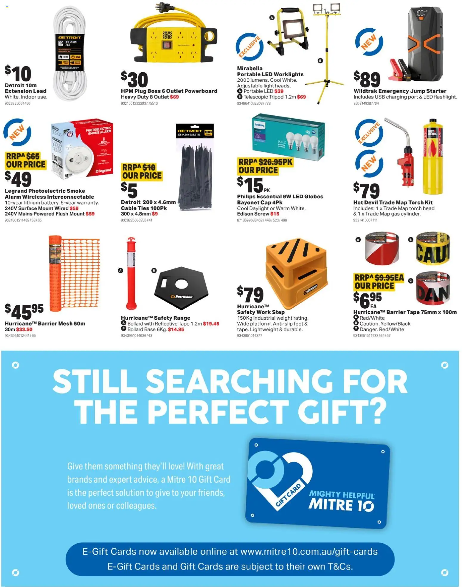 Mitre 10 catalogue - valid from 27.05.2026 | Page: 15 | Products: Cap, Portable, Torch, Weight