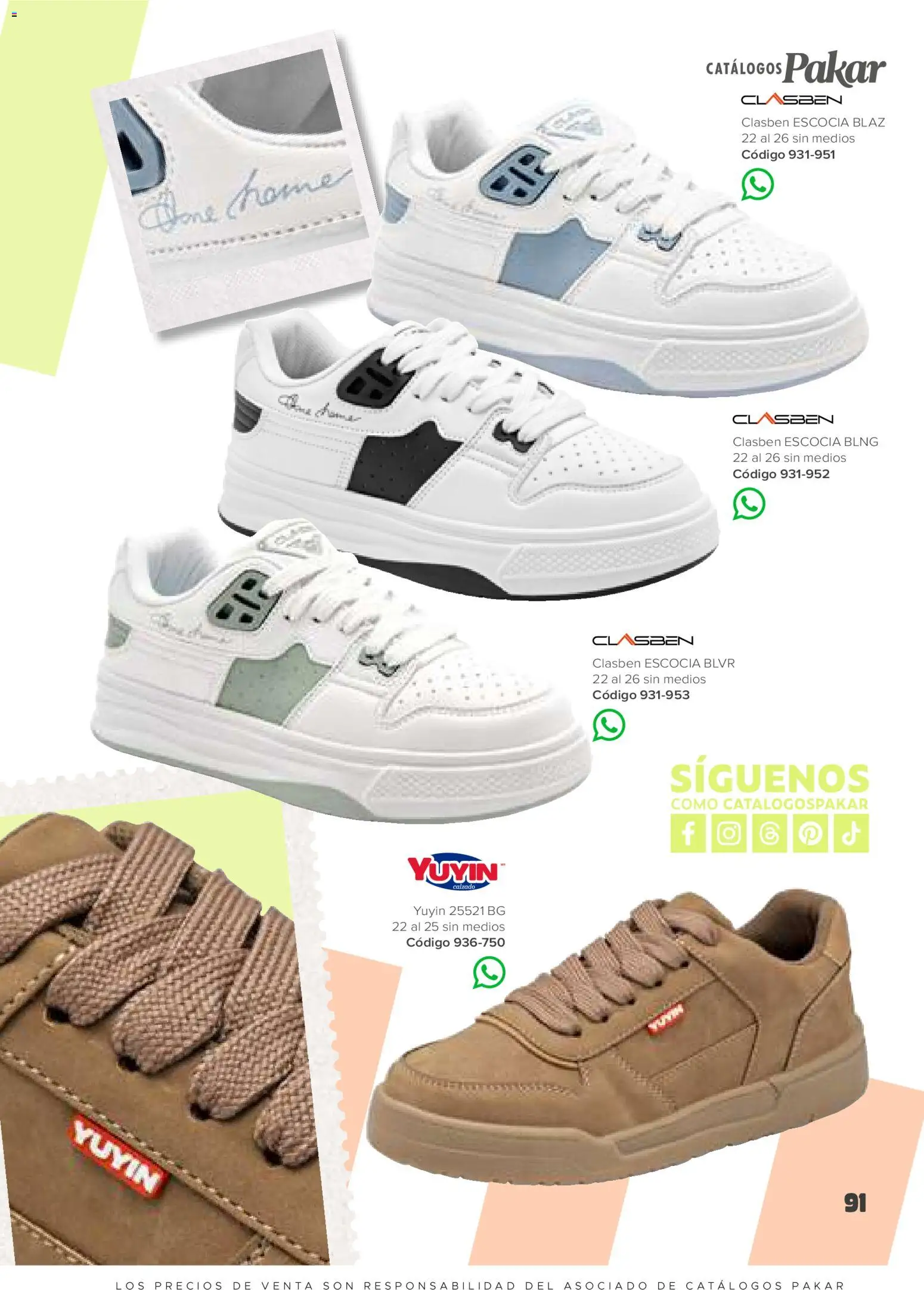 Shoes Collection PAKAR catálogo 2026 PDF (Julio) — page 90