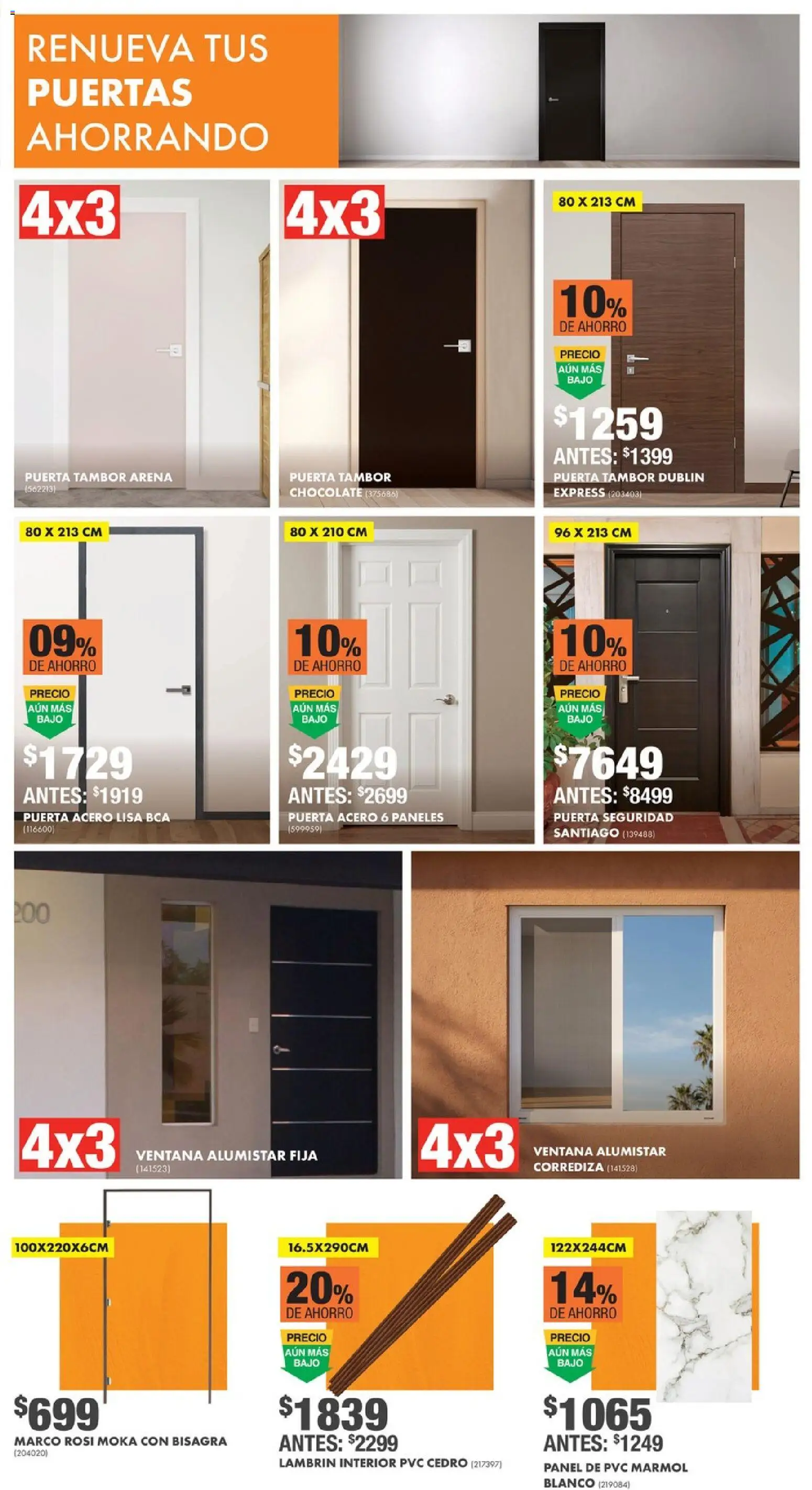 Nuevas ofertas de Home Depot válidas en toda la República Mexicana desde el 14/07/2026. ¡Encuentra las mejores ofertas en Home Depot catálogo! | Página: 13 | Productos: Bisagra, Chocolate