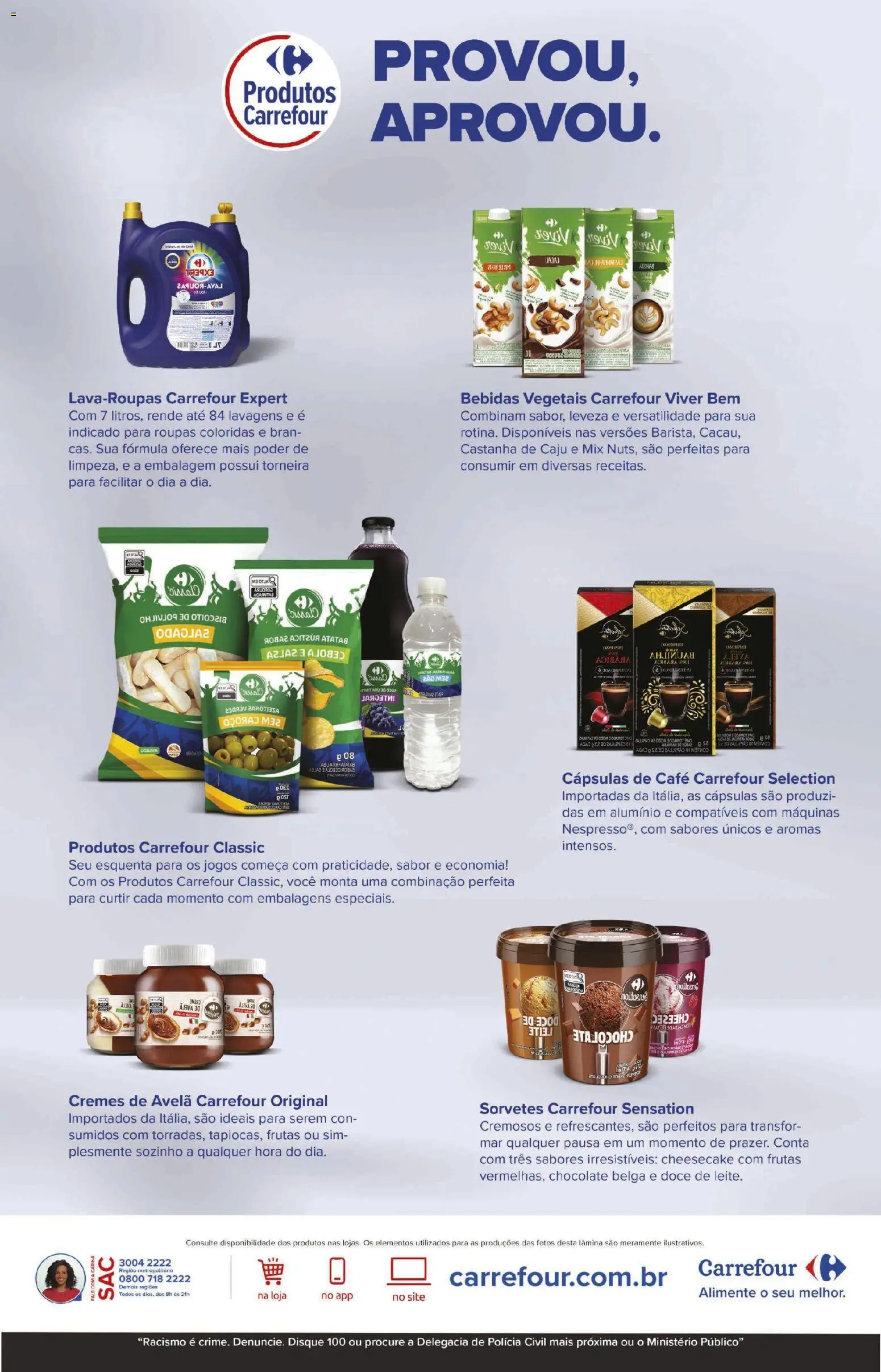 Carrefour Folheto - válido de 21.05.2026 | Página: 2 | Produtos: Caju, Café, Torneira, Jogos
