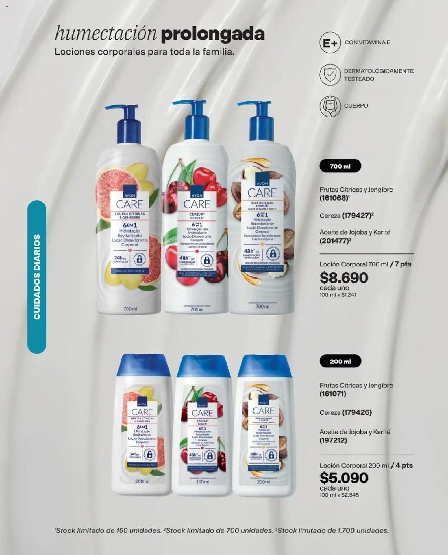 Catálogo Avon Campaña 14 │ válido desde el 15.09.2026 | Página: 103 | Productos: Frutas cítricas, Desodorante, Aceite, Crema