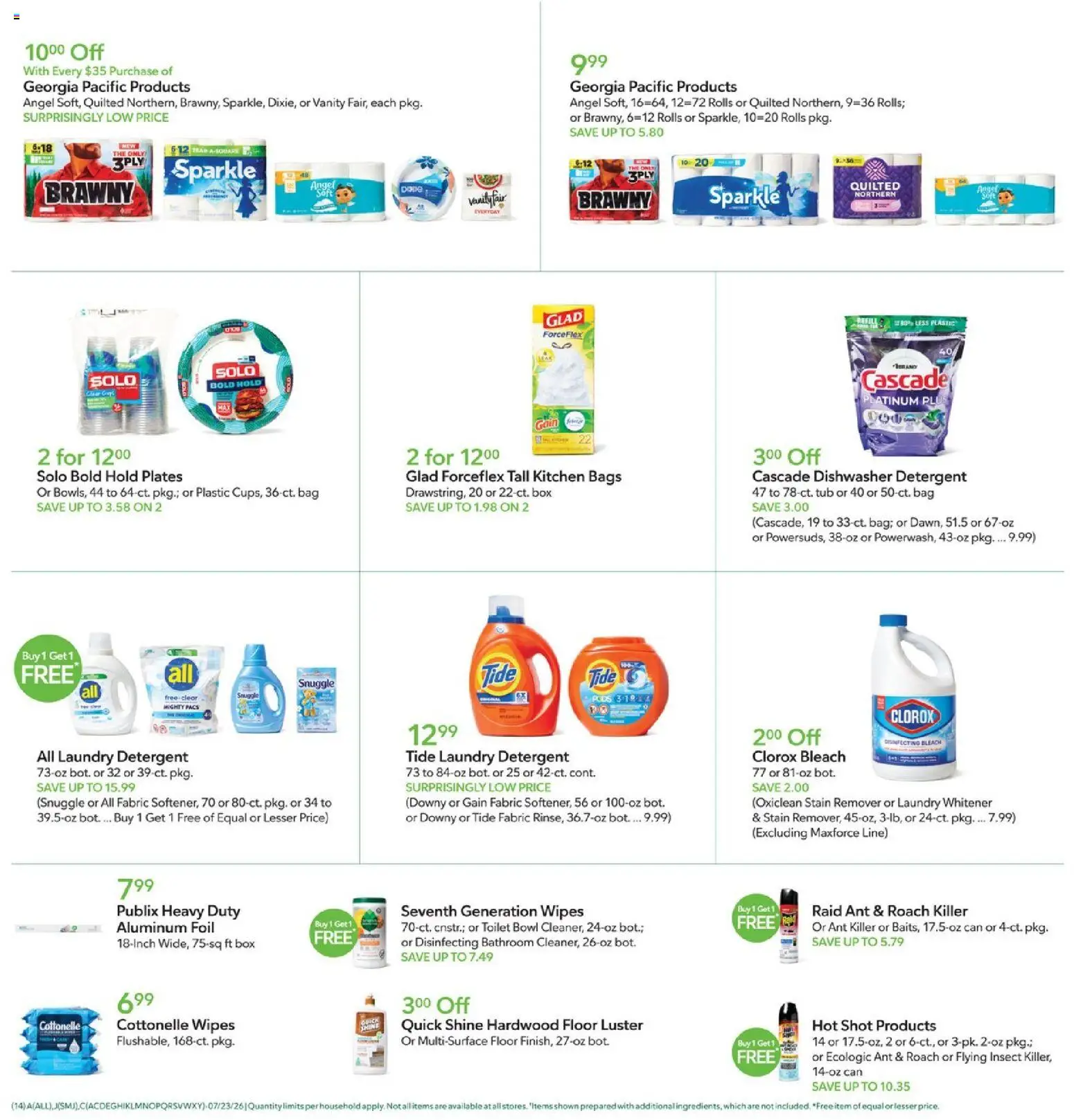 Publix Weekly Ad - valid from 07/22/2026 | Page: 14