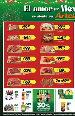 Vista previa de Arteli folleto Arteli (Fiestas patrias), nuevo folleto de la tienda, válido en México a partir del 11/09/2026