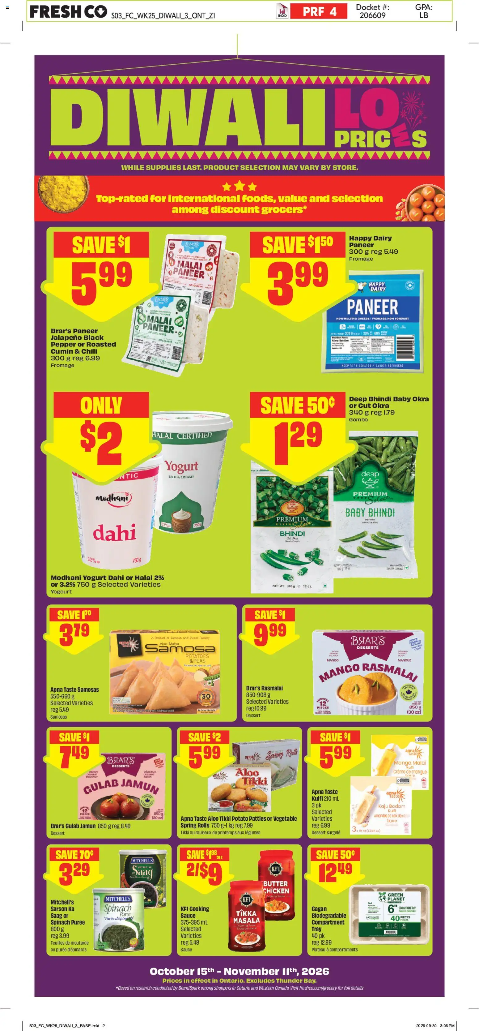 FreshCo flyer valid from Oct 15, 2026 | Page: 3