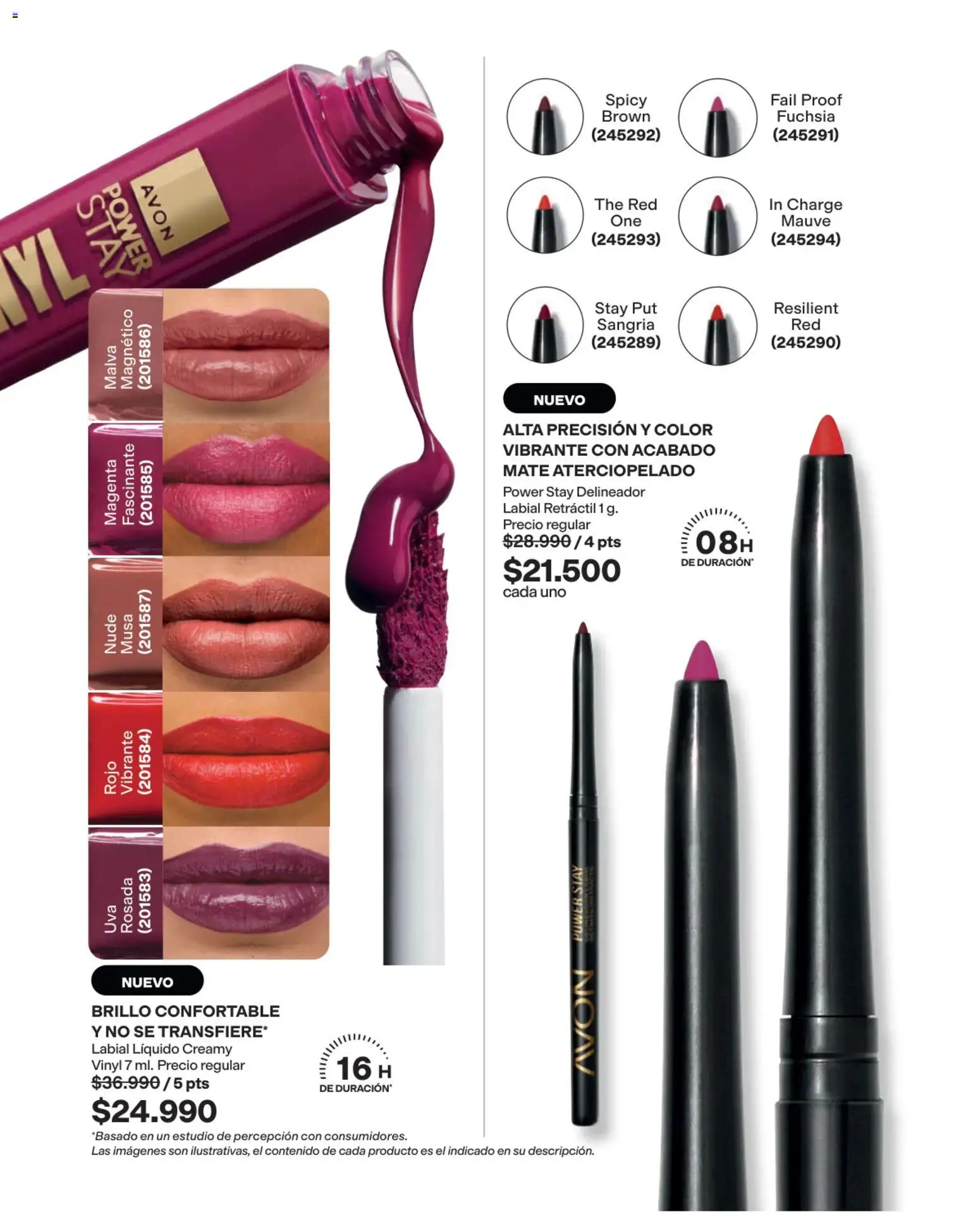 Avon revista - valida desde el 03/08/2026 | Página: 65 | Productos: Brillo, Delineador
