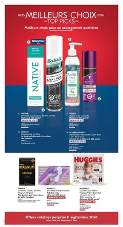 Preview of Pharmaprix weekly flyer / circulaire from shop Pharmaprix valid from Aug 22, 2026 | Page: 19