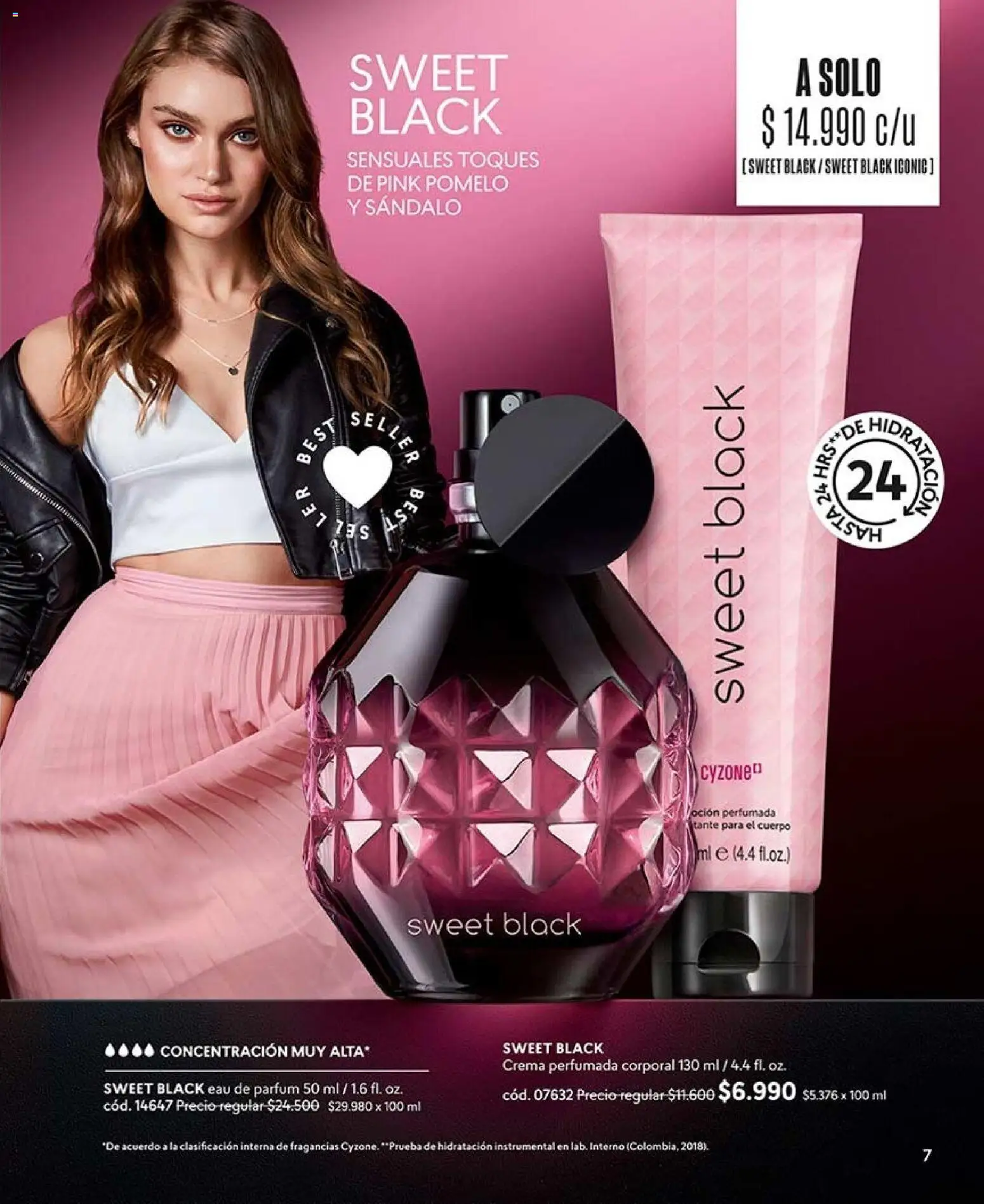 Catálogo CyZone Campaña 14 │ válido desde el 16.08.2026 | Página: 7 | Productos: Crema