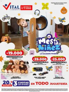 Vista previa Vital - Especial de la niñez válido desde el 03/08/2026