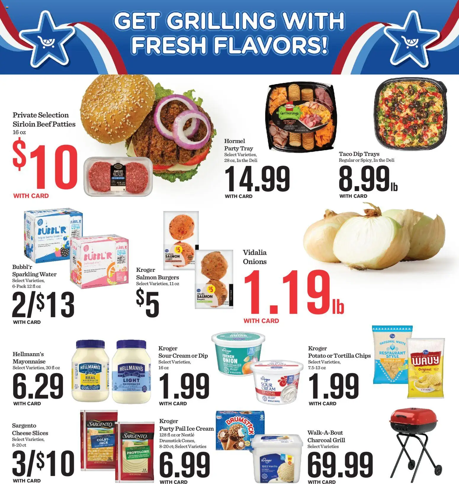 Mariano's Weekly Ad - valid from 07/08/2026 | Page: 8 | Products: Cheese, Ham, Chips, Water