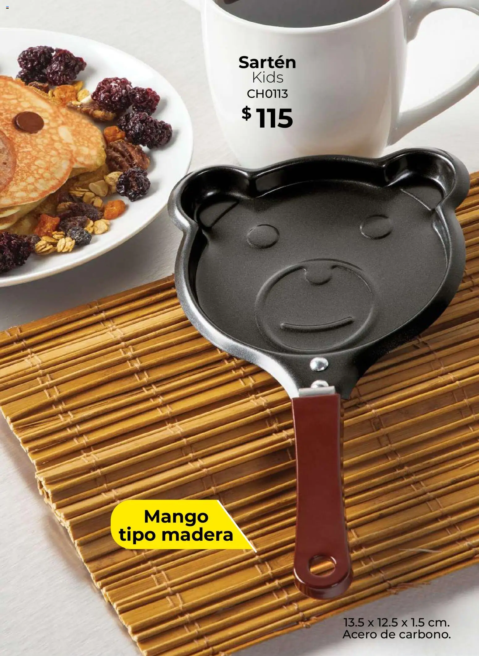 Nuevas ofertas de Colchas Concord válidas en toda la República Mexicana desde el 01.05.2026. ¡Encuentra las mejores ofertas en Colchas Concord catálogo Concord home! | Página: 64 | Productos: Mango, Sartén