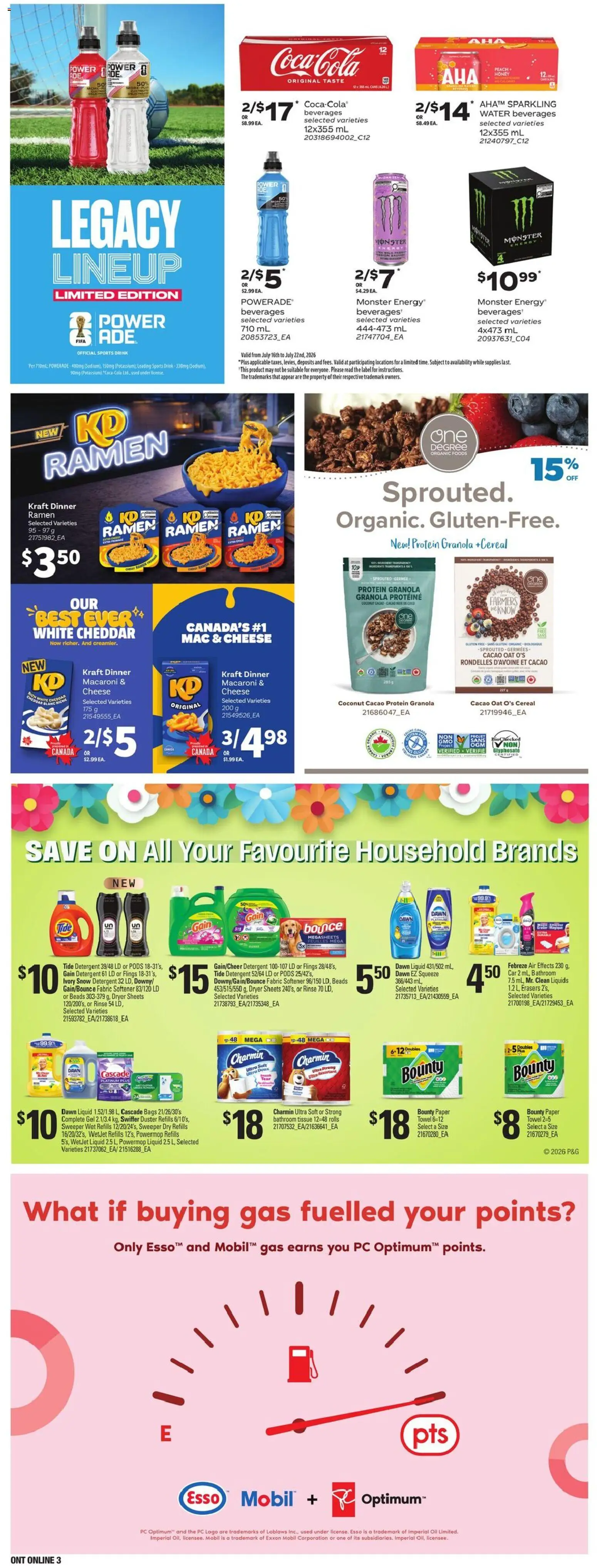 Zehrs flyer valid from Jul 16, 2026 | Page: 16 | Products: Coconut, Detergent, Cheddar, Cheese