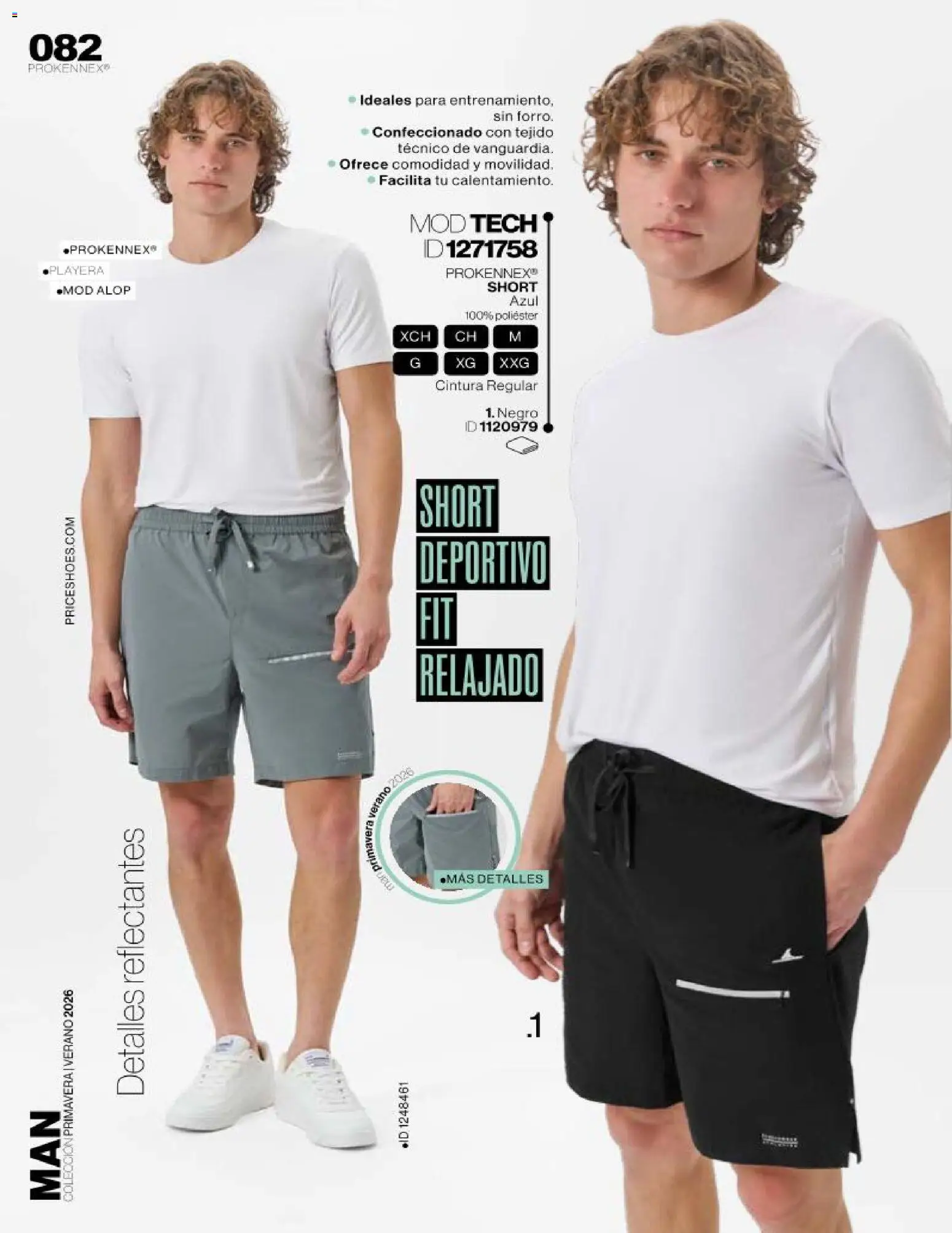 Nuevas ofertas de Price Shoes válidas en toda la República Mexicana desde el 03.04.2026. ¡Encuentra las mejores ofertas en Price Shoes catálogo Man! | Página: 82 | Productos: Playera, Short
