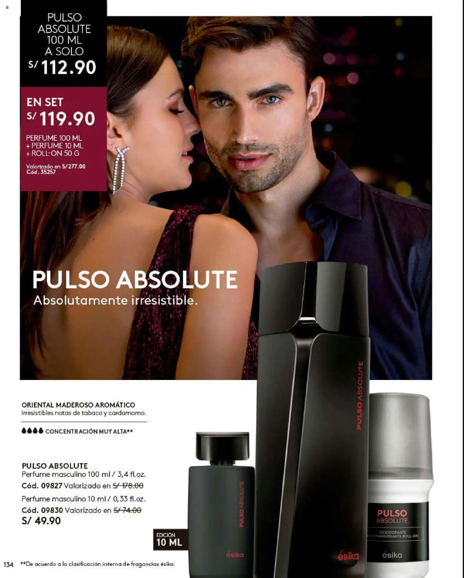 Catálogo Ésika válido desde 30.05.2026 | Página: 134 | Productos: Perfume
