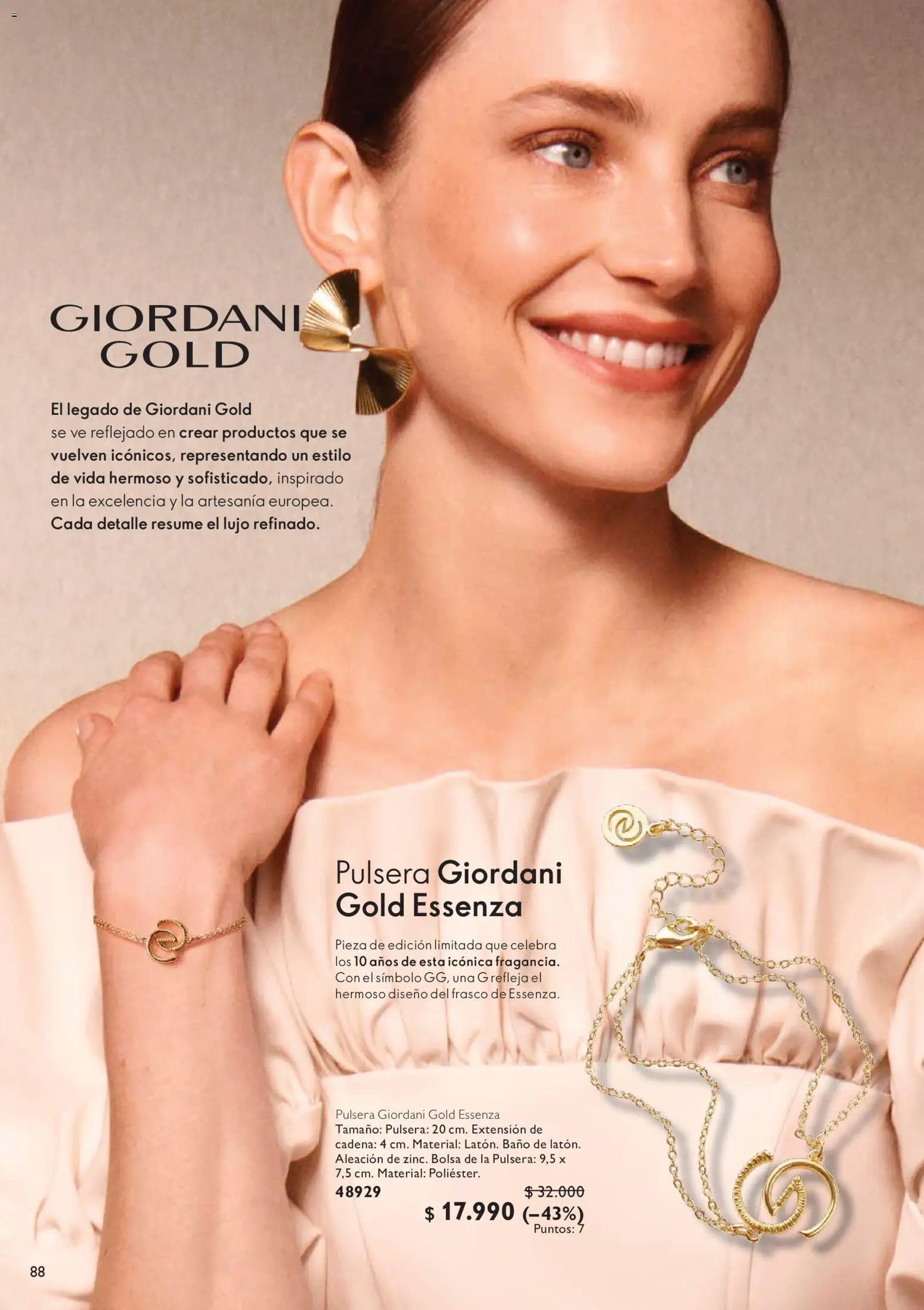 Oriflame Catálogo │ válido desde el 30.05.2026 | Página: 88 | Productos: Frasco, Bolsa, Baño, Cadena