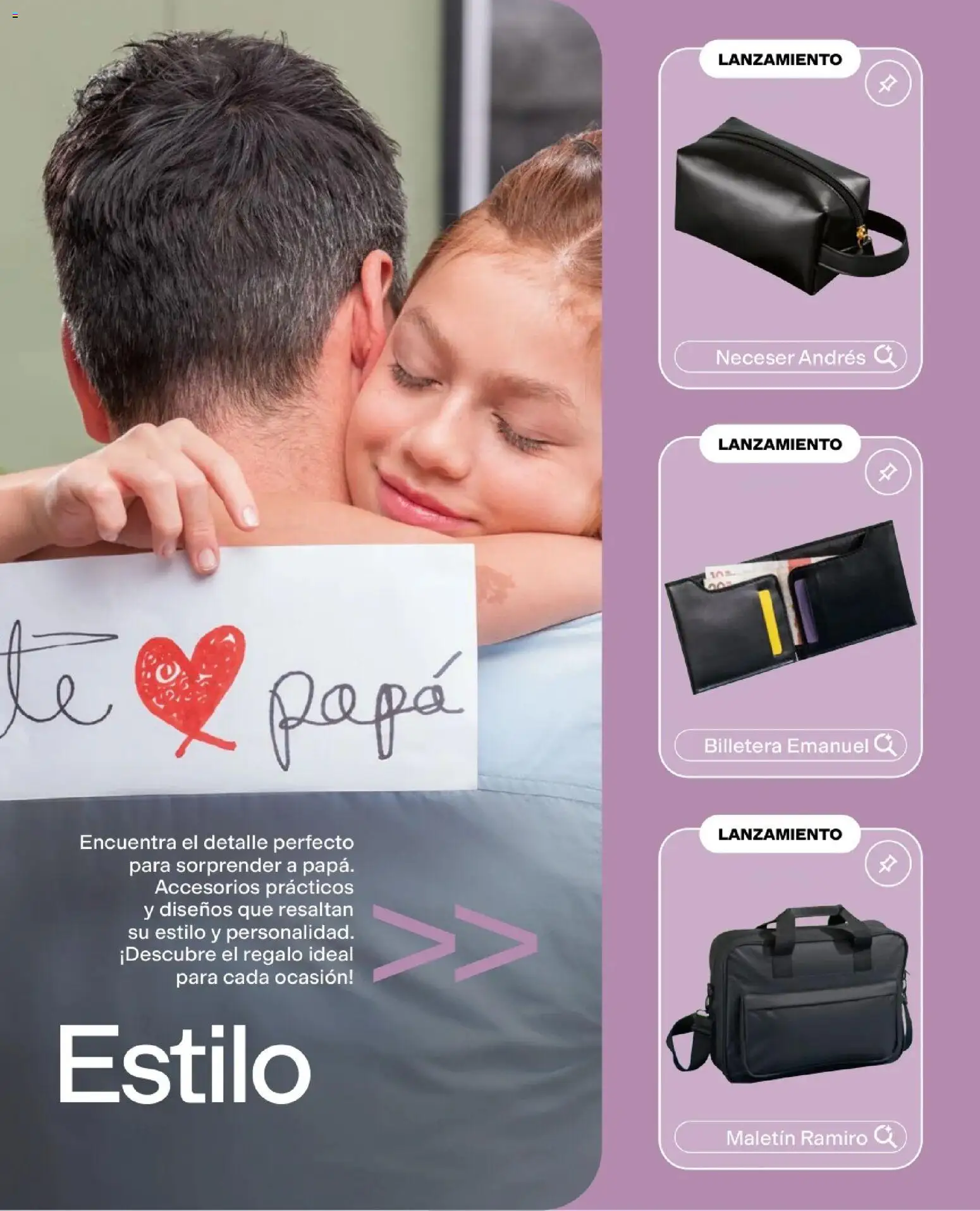 Avon revista - valida desde el 01.08.2026 | Página: 96 | Productos: Billetera, Maletin, Neceser, Papa