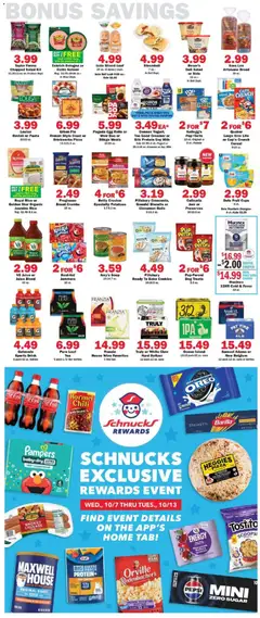 Preview of Schnucks weekly ads valid from 10/07/2026 | Page: 5 | Products: Dog Treats, Tire, Preserves, Chili