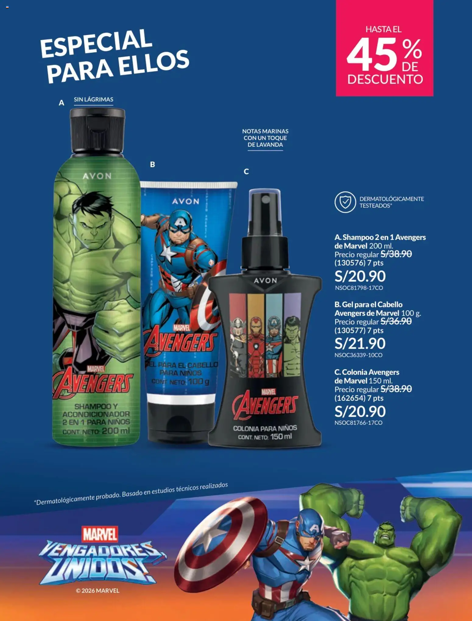 Catálogo Avon válido desde 17.06.2026 | Página: 211 | Productos: Shampoo, Acondicionador
