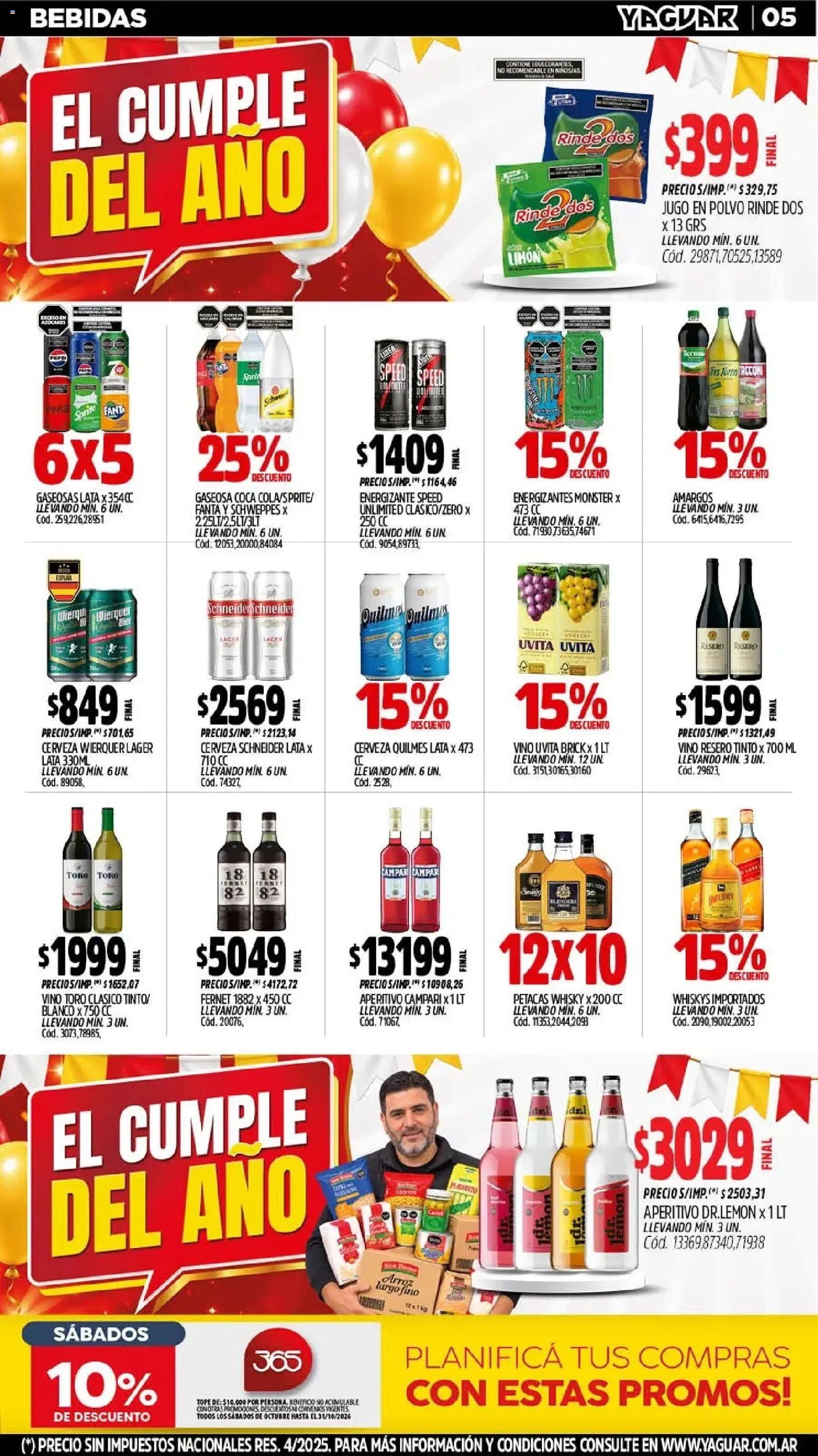 Yaguar - Oferta Semanal Trelew │ válido desde el 05/10/2026 | Página: 3