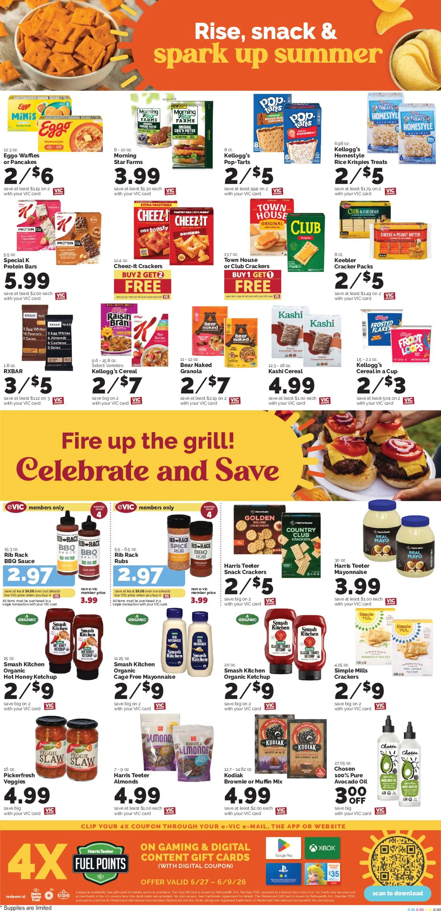 Harris Teeter Weekly Ad - SC - valid from 03.06.2026 | Page: 11 | Products: Vitamin, Ketchup, Muffin, Xbox
