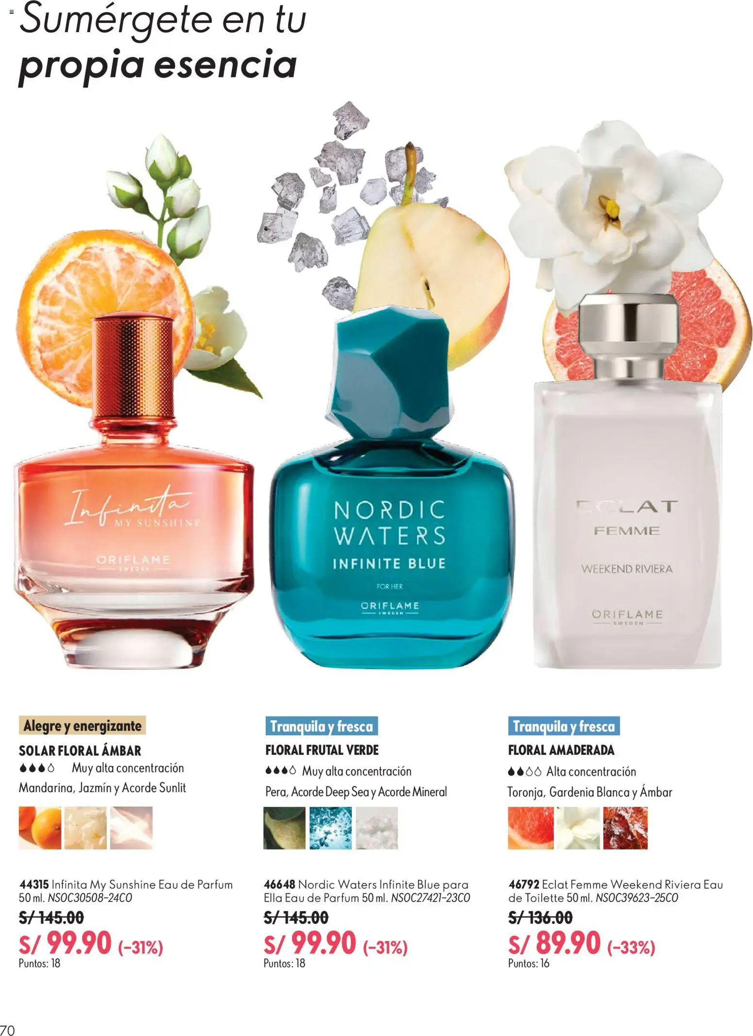 Catálogo Oriflame válido desde 12/09/2026 | Página: 70