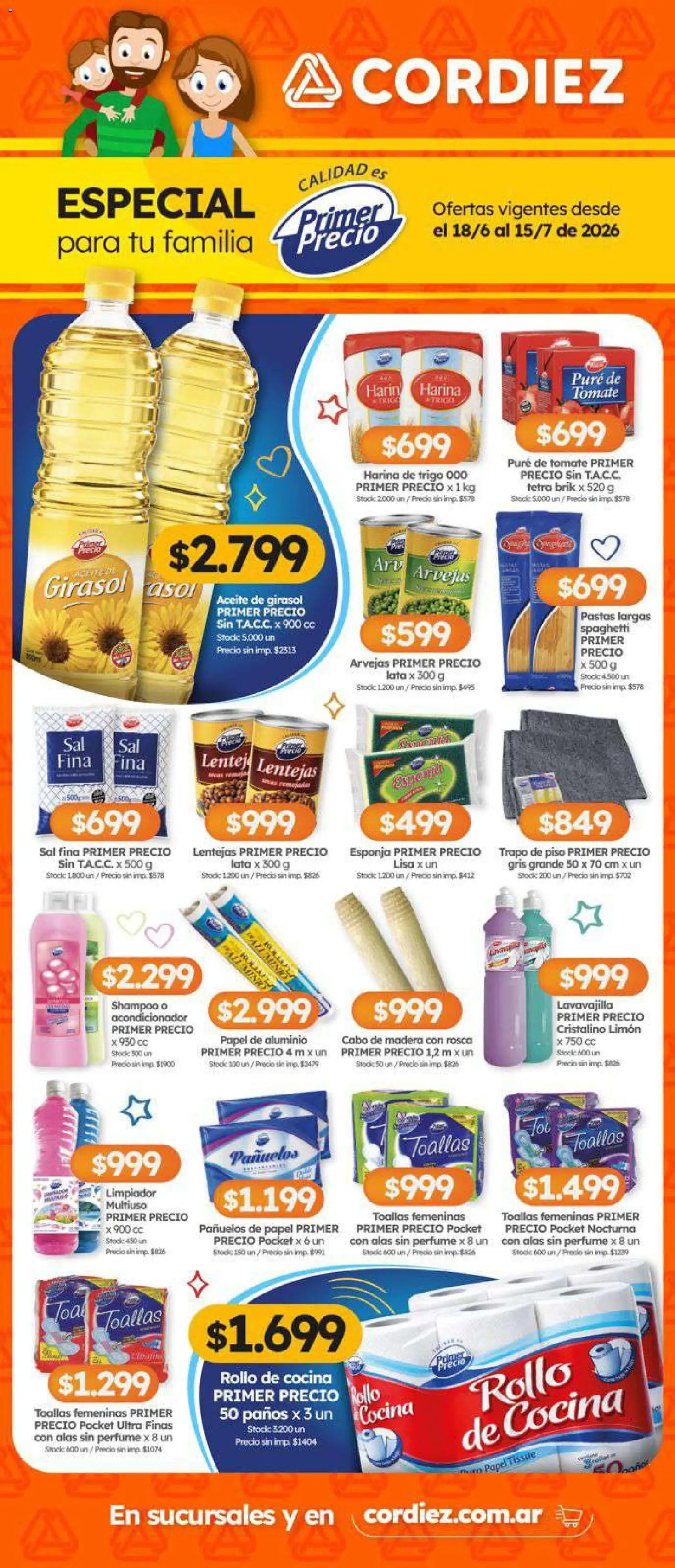 Cordiez ofertas │ válido desde el 18.06.2026 | Página: 1
