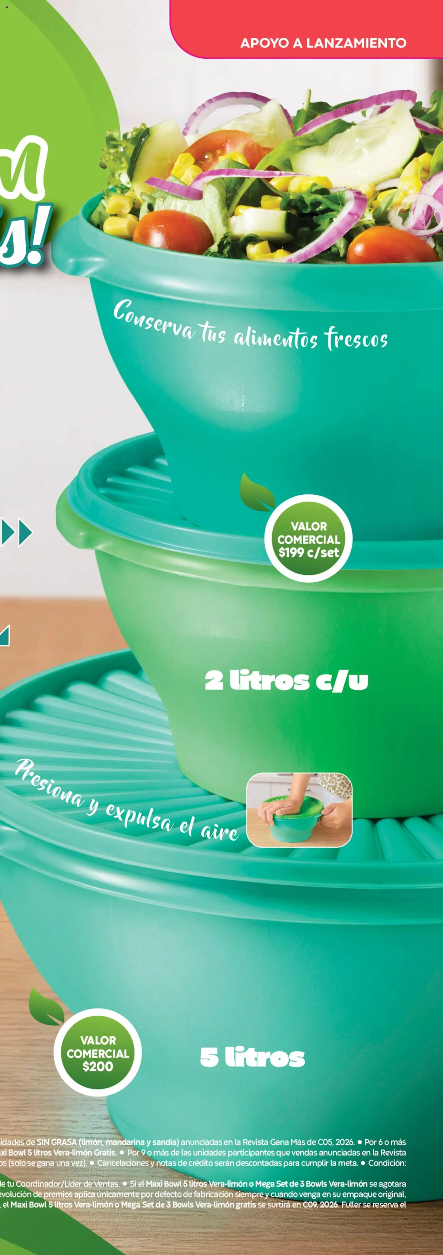 Nuevas ofertas de Fuller válidas en toda la República Mexicana desde el 10.06.2026. ¡Encuentra las mejores ofertas en Fuller Gana Mas 5 2026! | Página: 5 | Productos: Sandía, Bowl