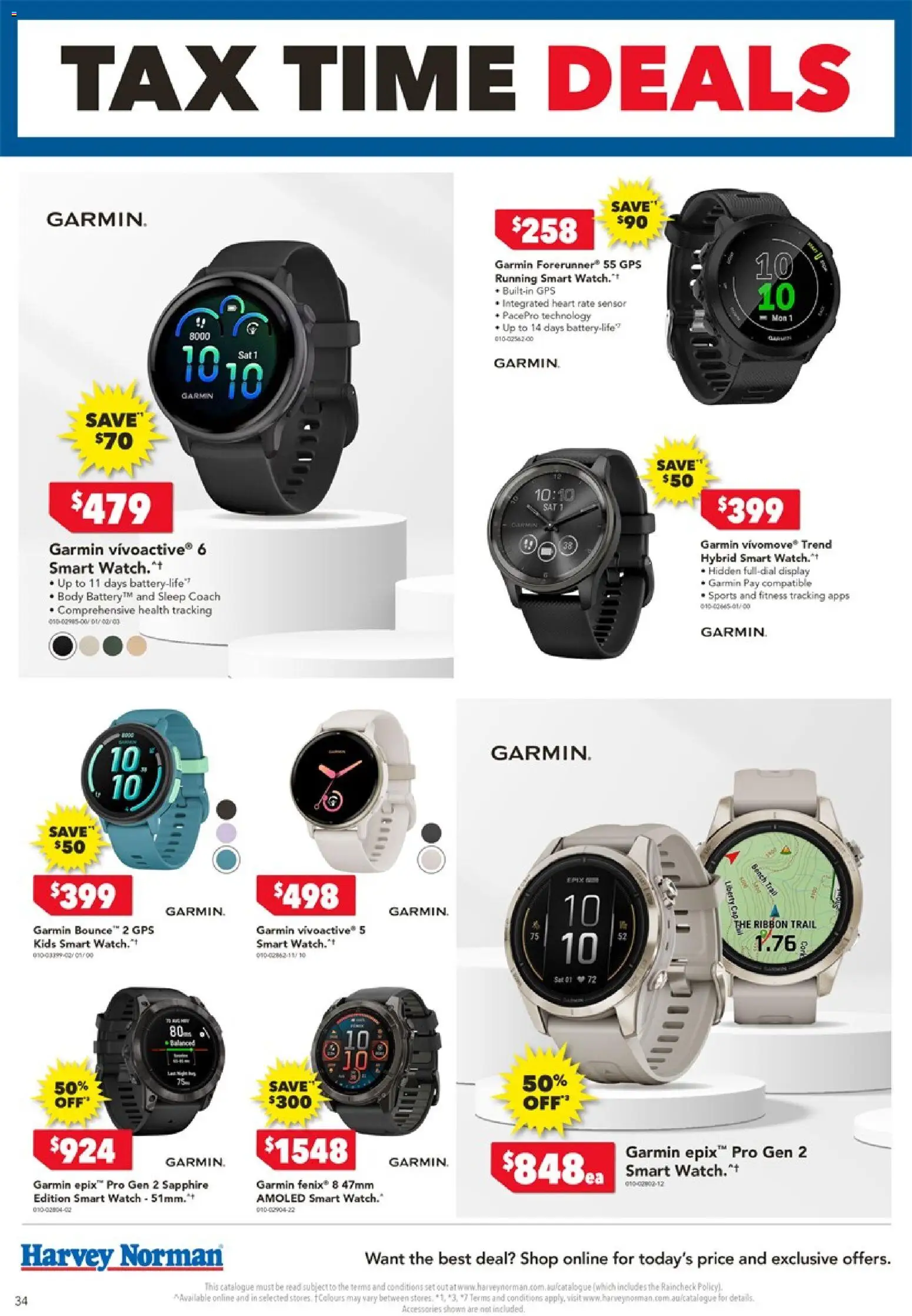 Harvey Norman catalogue - valid from 05.06.2026 | Page: 34 | Products: Accessories, Cap, Watch, Bench