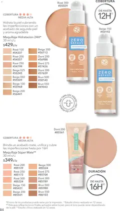 Vista previa de Yves Rocher campaña 10 2026, nuevo folleto de la tienda, válido en México a partir del 14/07/2026 | Página: 86 | Productos: Mate, Maquillaje, Sobre