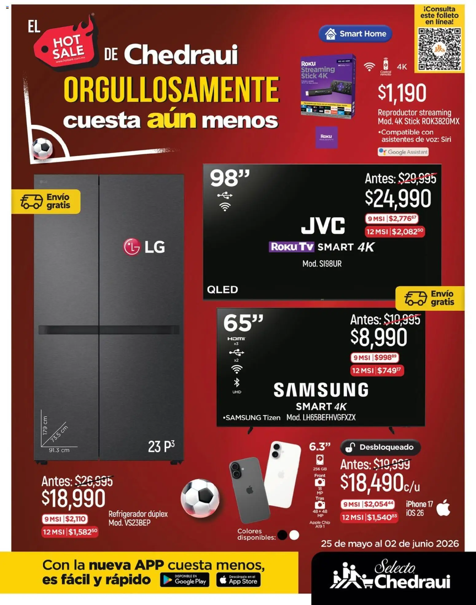 Folleto Chedraui Hot Sale 2026 — page 0