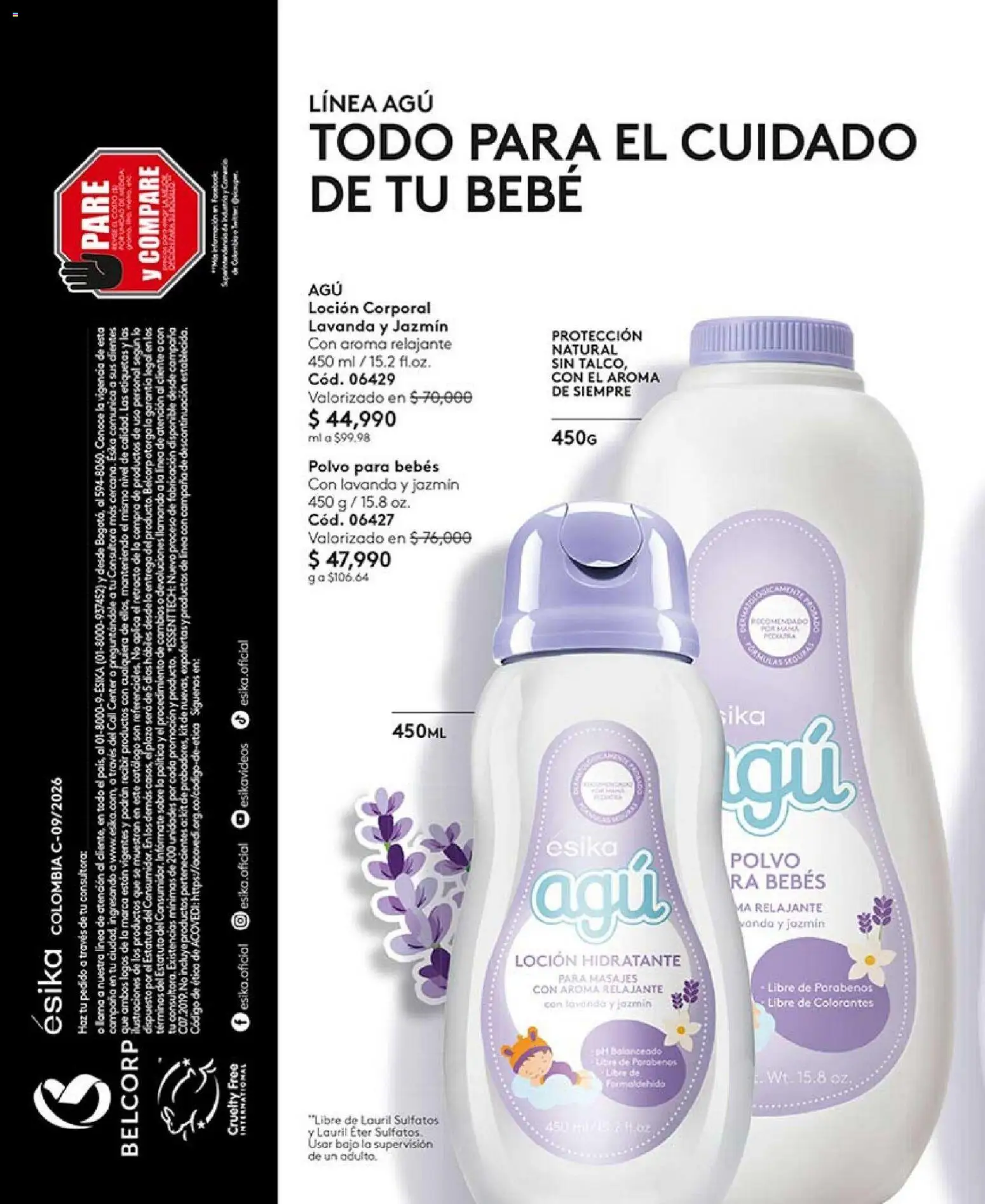 Ésika revista - valida desde el 04.05.2026 | Página: 158 | Productos: Sobre, Loción, Polvo