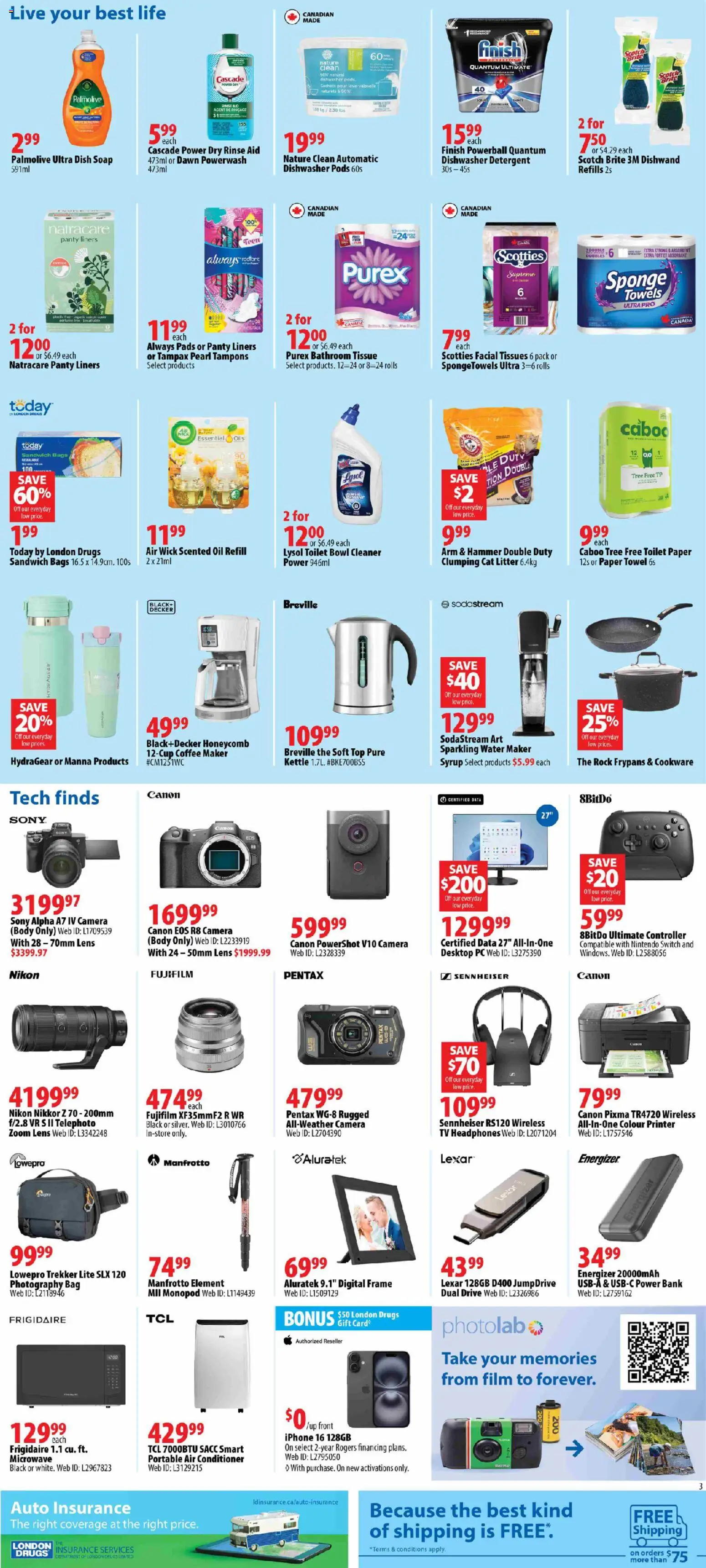 London Drugs flyer valid from Jul 10, 2026 | Page: 3