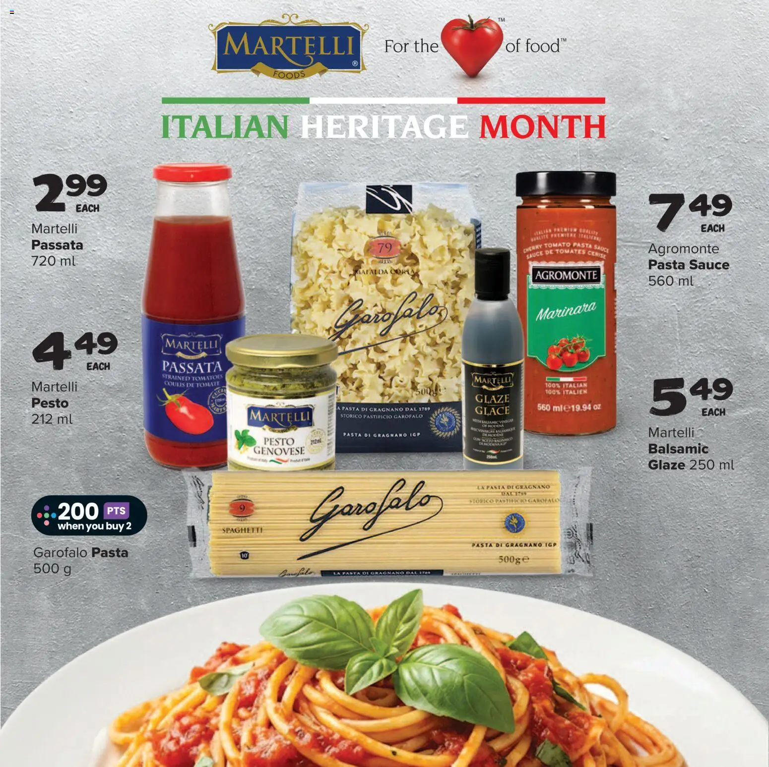 Thrifty Foods flyer valid from 04.06.2026 | Page: 17 | Products: Pasta, Tomatoes