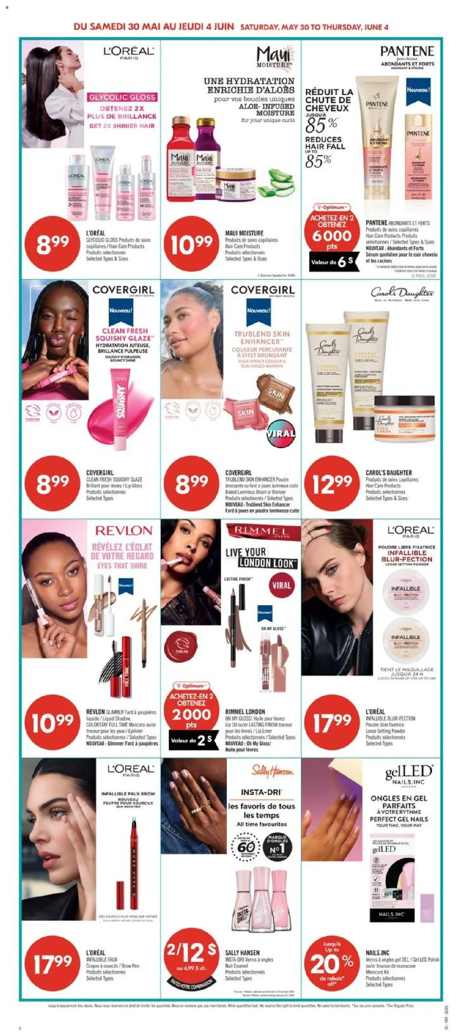 Pharmaprix flyer valid from 29.05.2026 | Page: 13 | Products: Blush, Mascara, Eyeliner, Nail polish
