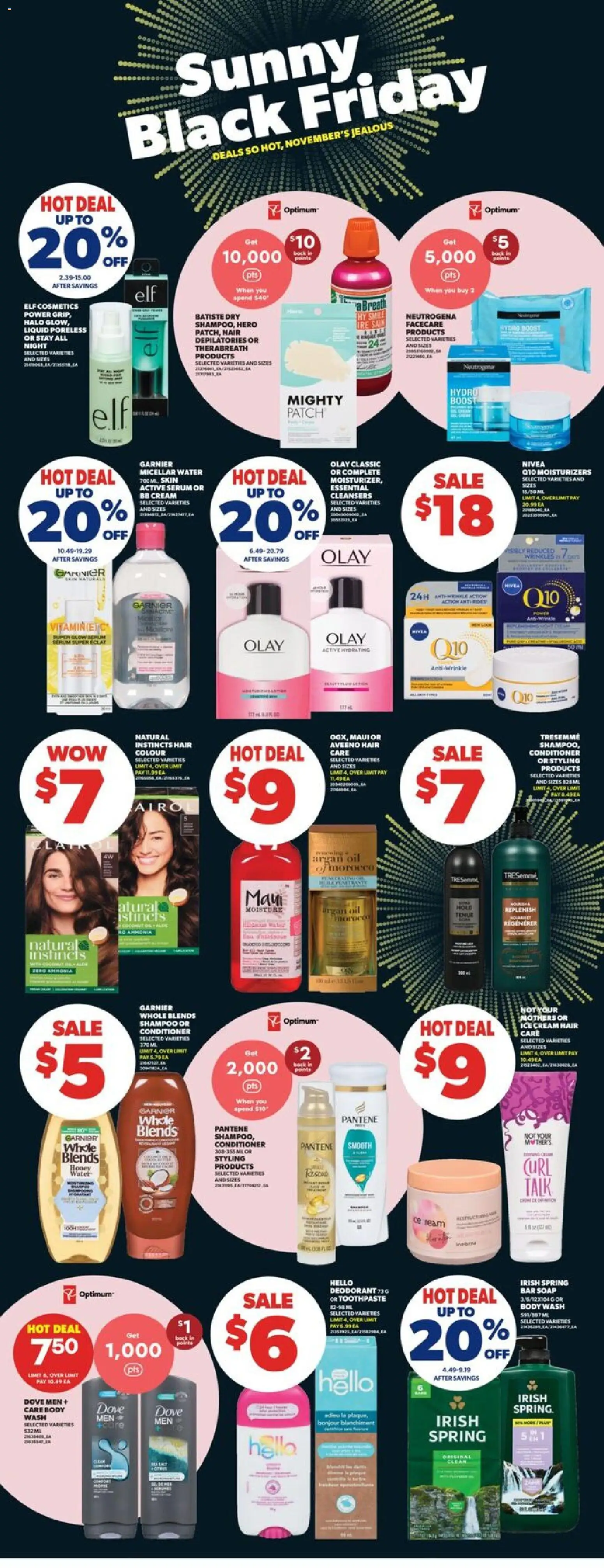 Real Canadian Superstore flyer valid from 18.06.2026 | Page: 3 | Products: Shampoo, Micellar water, Body wash, Deodorant
