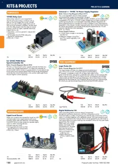 Preview of Jaycar Engineering & Scientific Catalogue 2025/2026  - valid from 09.07.2025 | Page: 180