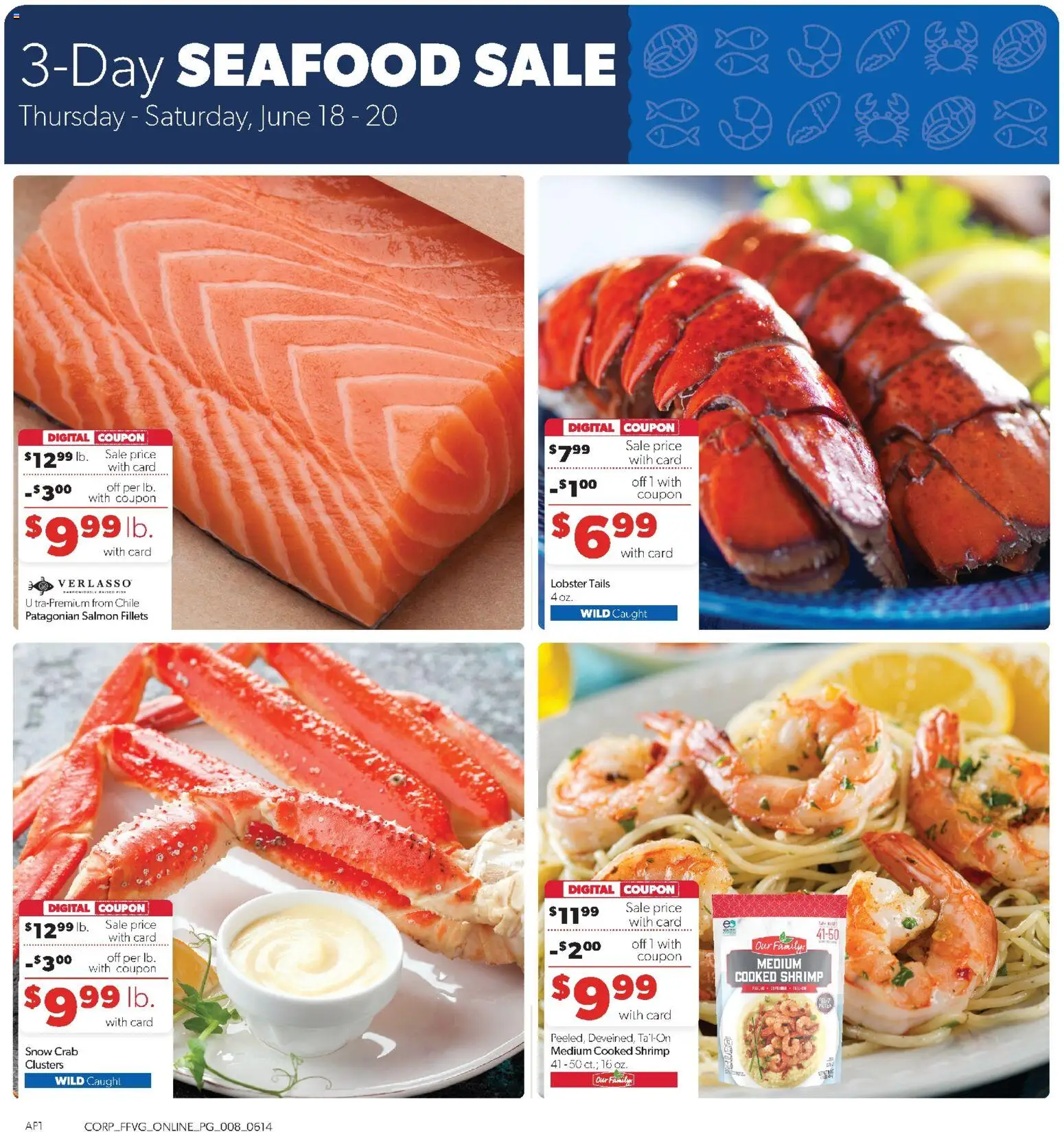 Family Fare Weekly Ad - MI - valid from 14.06.2026 | Page: 7 | Products: Seafood