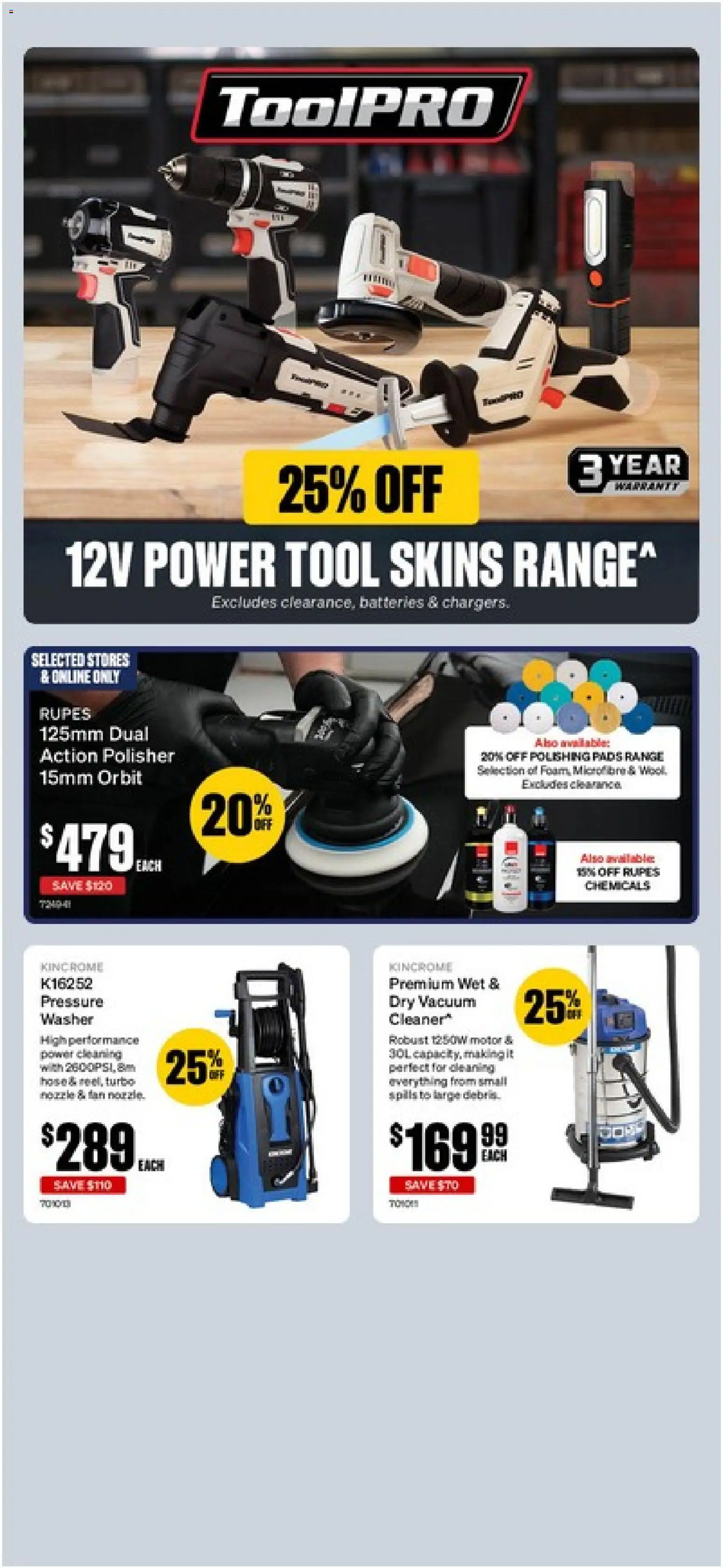 Supercheap Auto catalogue - valid from 12/08/2026 | Page: 17 | Products: Batteries, Fan, Washer