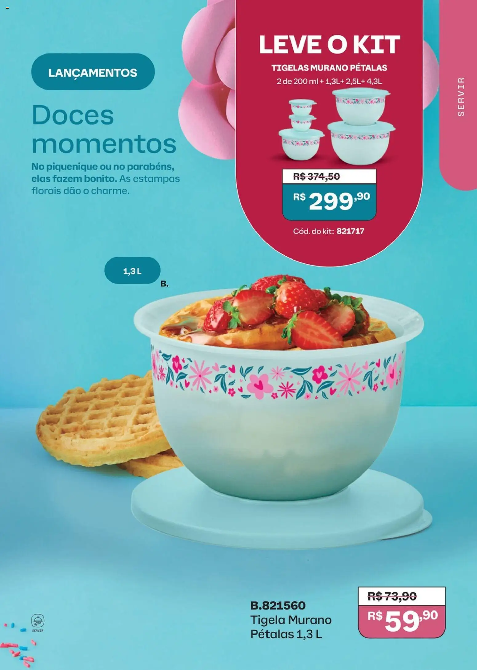 Tupperware Folheto - válido de 01/08/2026 | Página: 43 | Produtos: Doces, Tigela