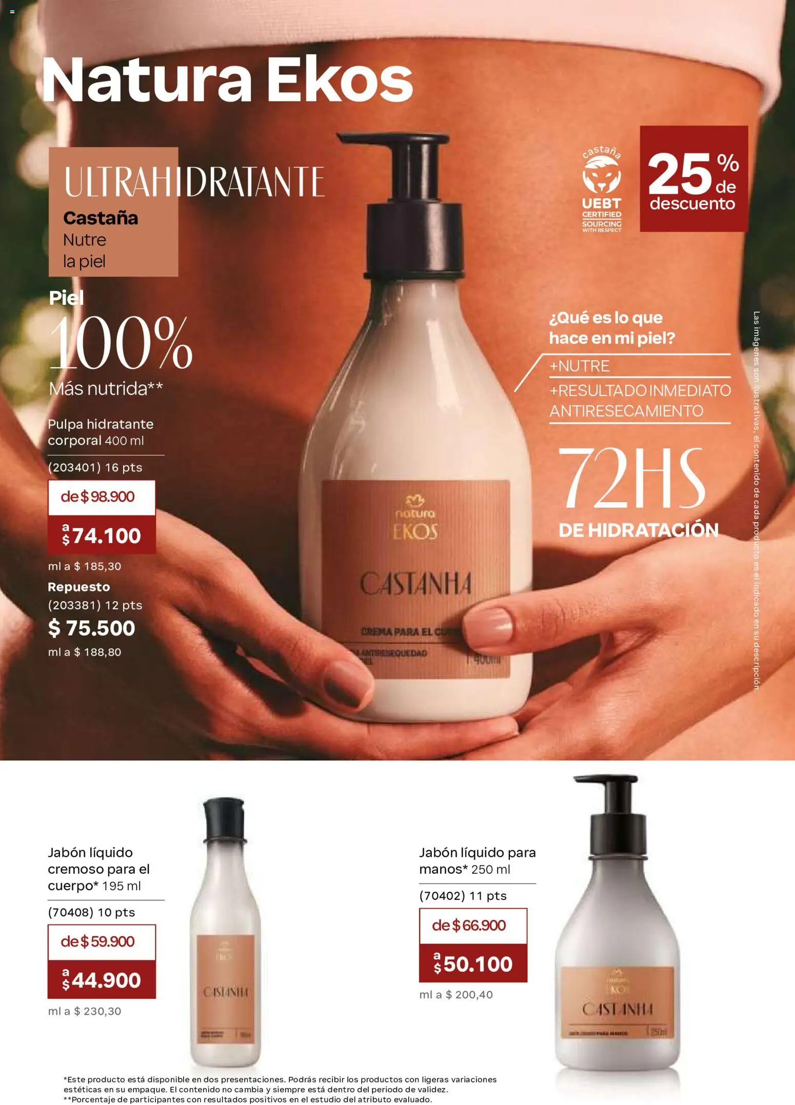 Natura revista - valida desde el 02/09/2026 | Página: 113 | Productos: Crema, Jabón líquido, Jabón