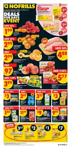 Preview of No Frills weekly flyer / circulaire from shop No Frills valid from Oct 15, 2026