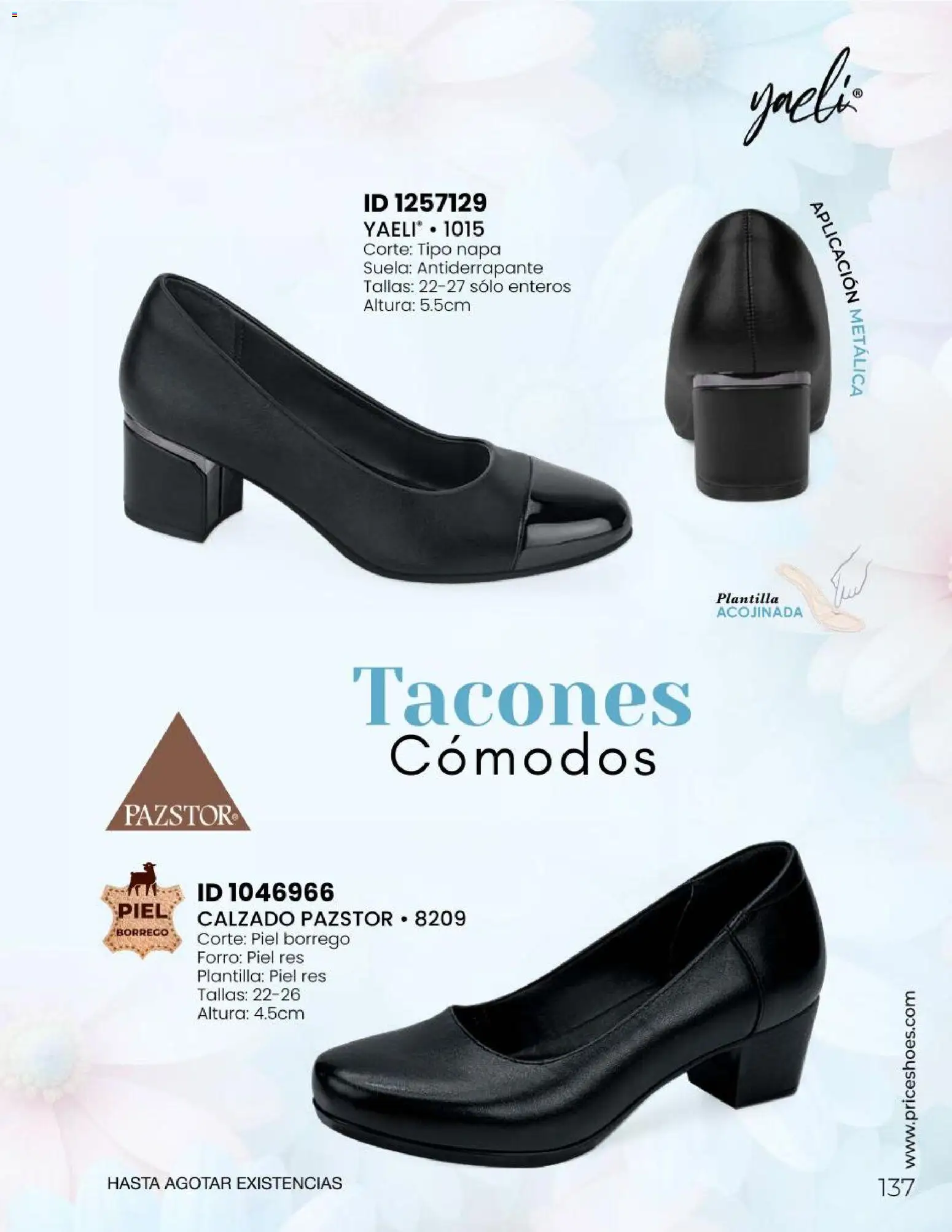 Nuevas ofertas de Price Shoes válidas en toda la República Mexicana desde el 06.05.2026. ¡Encuentra las mejores ofertas en Price Shoes catálogo Todo en uno! | Página: 137 | Productos: Res