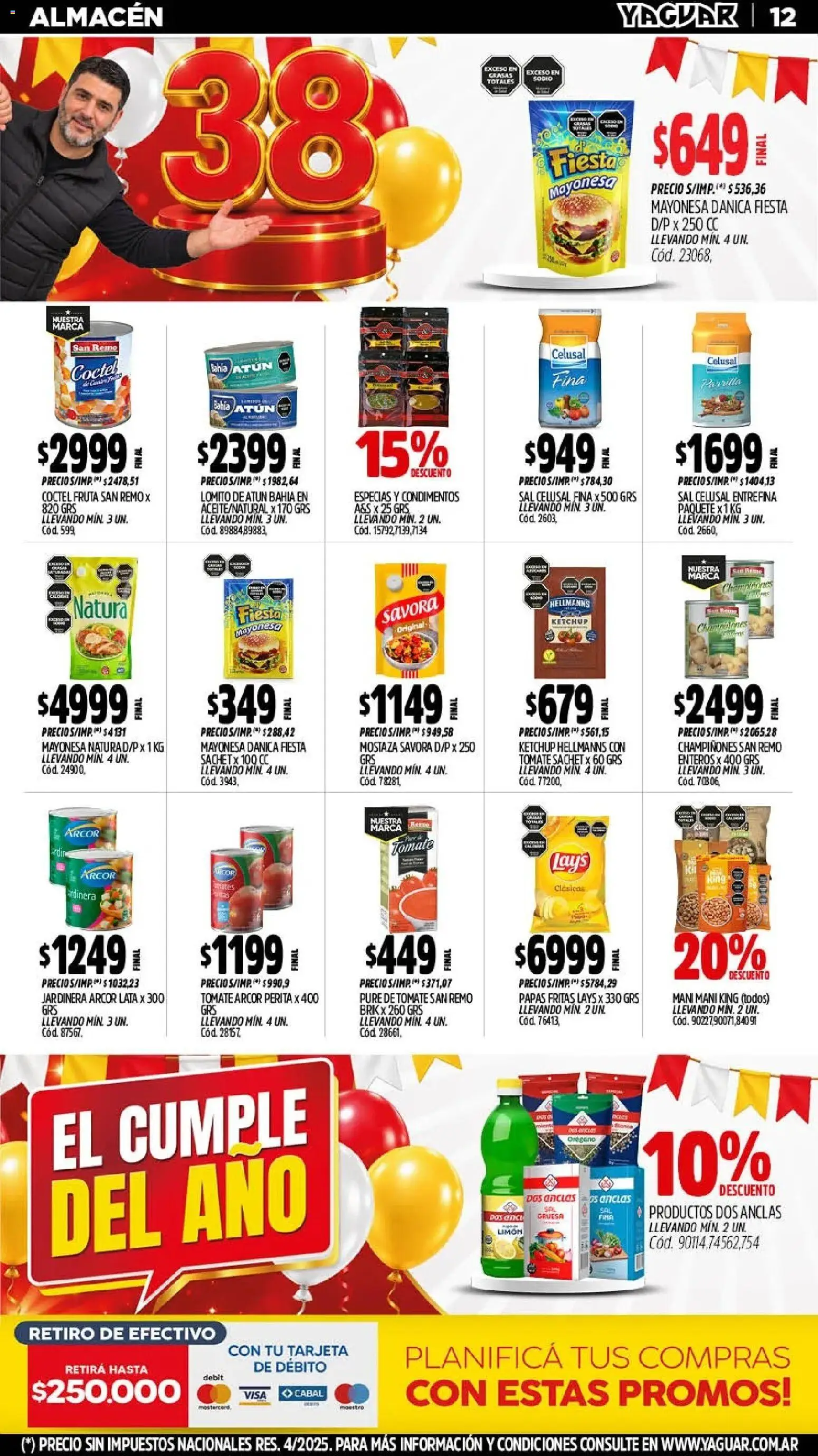 Yaguar - Oferta Semanal Mar del Plata │ válido desde el 12/10/2026 | Página: 13