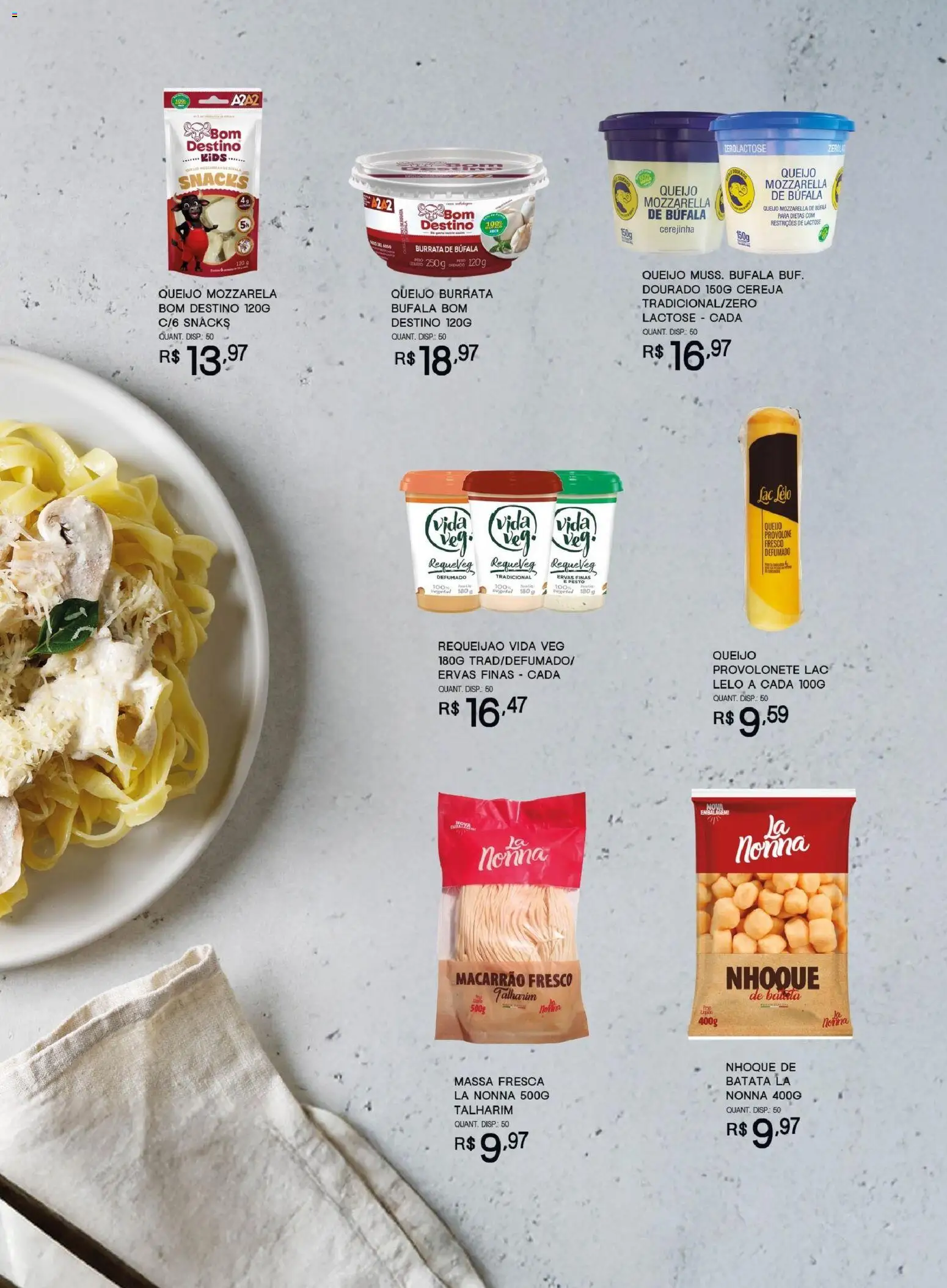 Bistek Supermercados Folheto - válido de 29/07/2026 | Página: 5 | Produtos: Queijo, Provolone, Batata, Requeijão